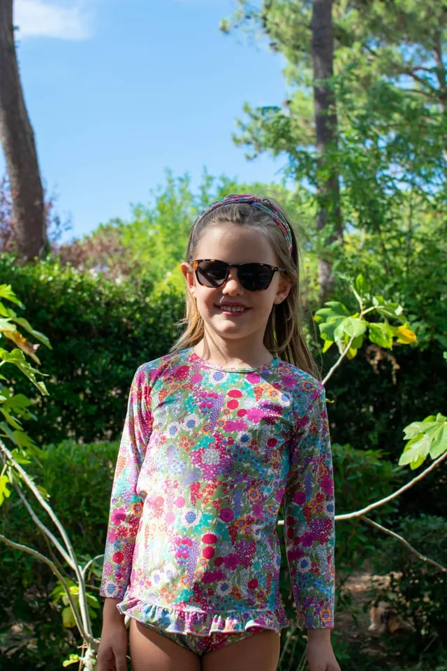 les-ultraviolettes-confetti-t-shirt-anti-uv-fille-manches-longues-avec-volants-i image 1