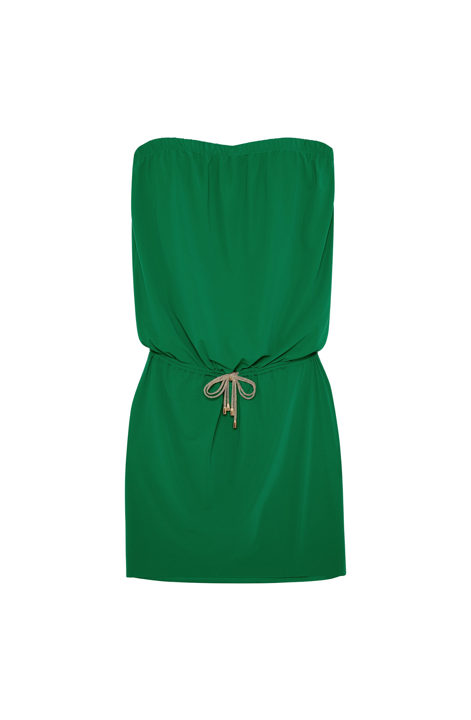 pain-de-sucre-rojin-robe-courte-bandeau-fendue-en-voile-extensible-jade image 5