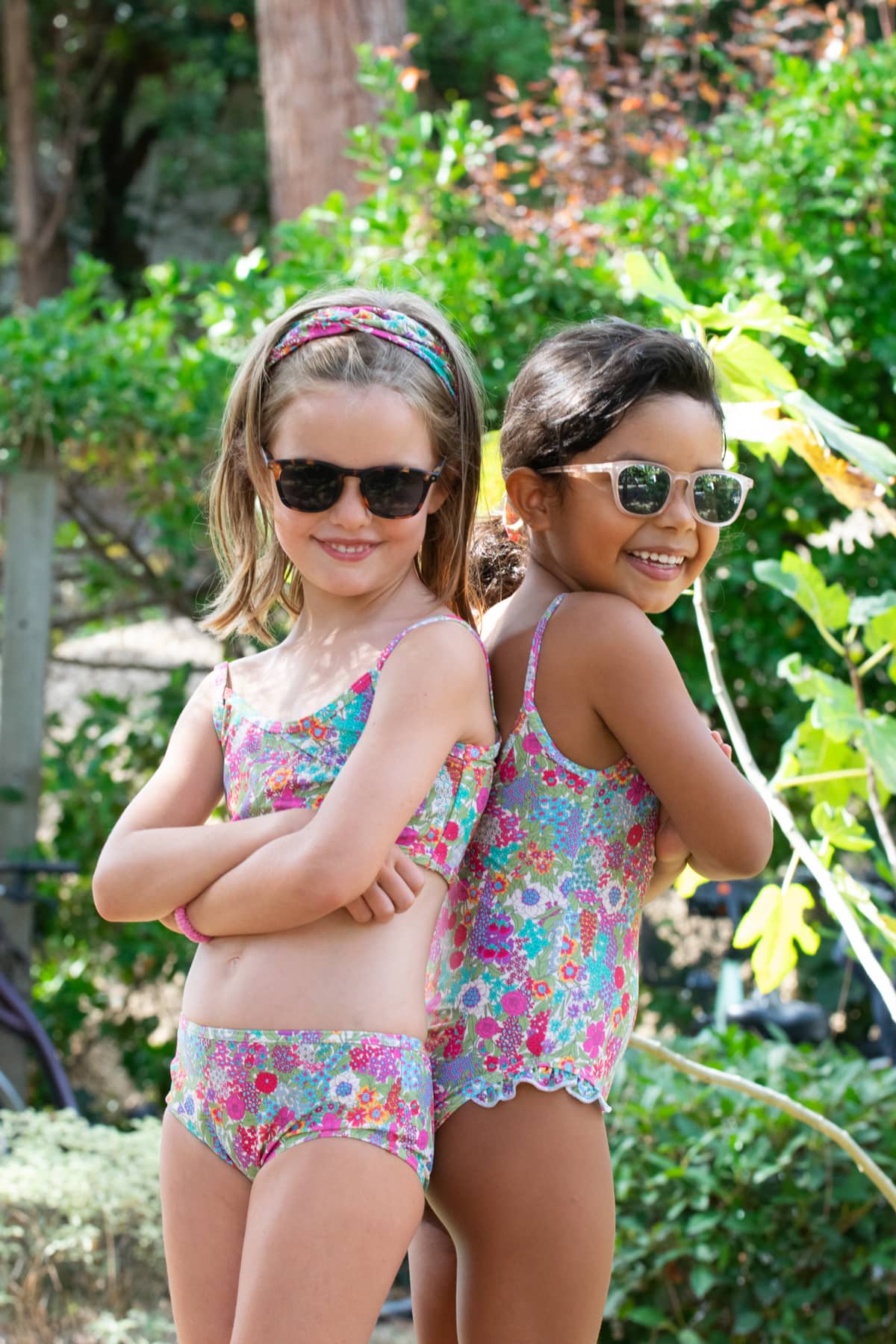 les-ultraviolettes-mimi-bandeau-cheveux-enfant-liberty-garden image 2