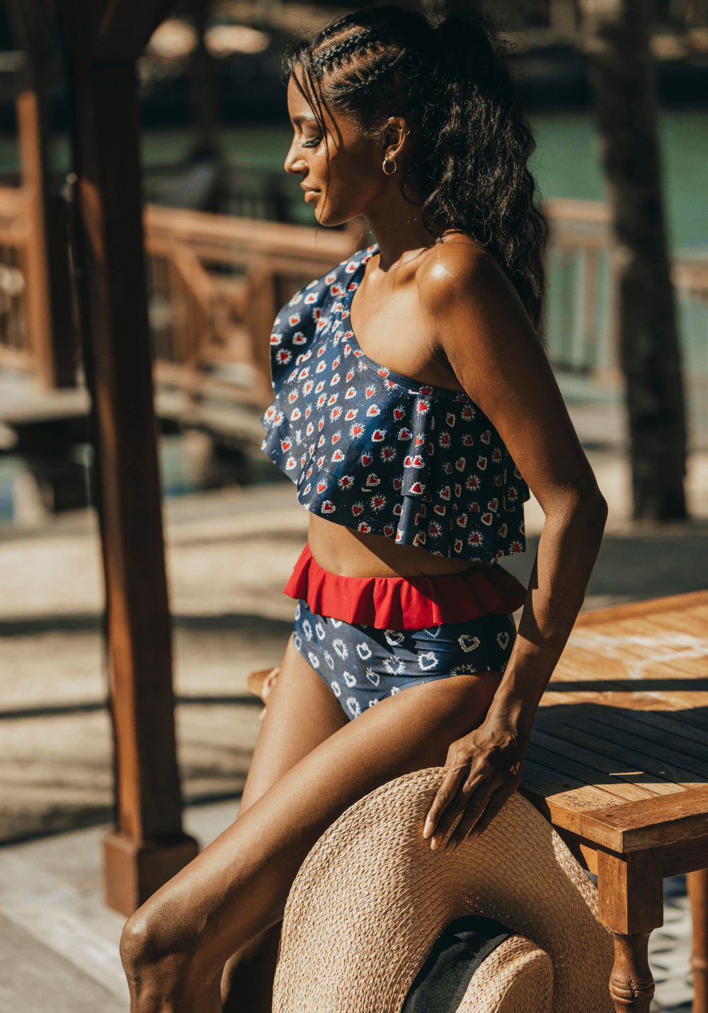 luz-collections-josefinas-bas-de-maillot-deux-pi-ces-taille-haute-volants-blanc- image 2