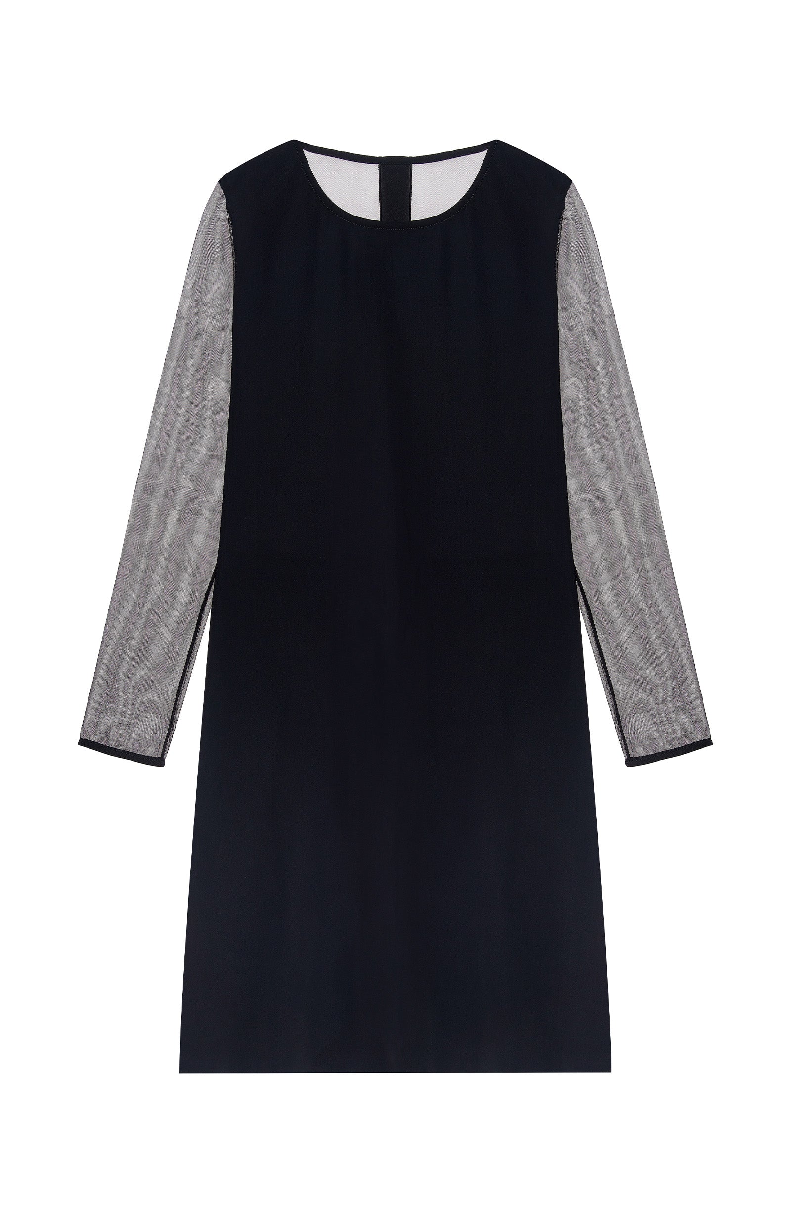 pain-de-sucre-thess-robe-courte-manches-longues-noir-r-sille-et-sensitive image 8