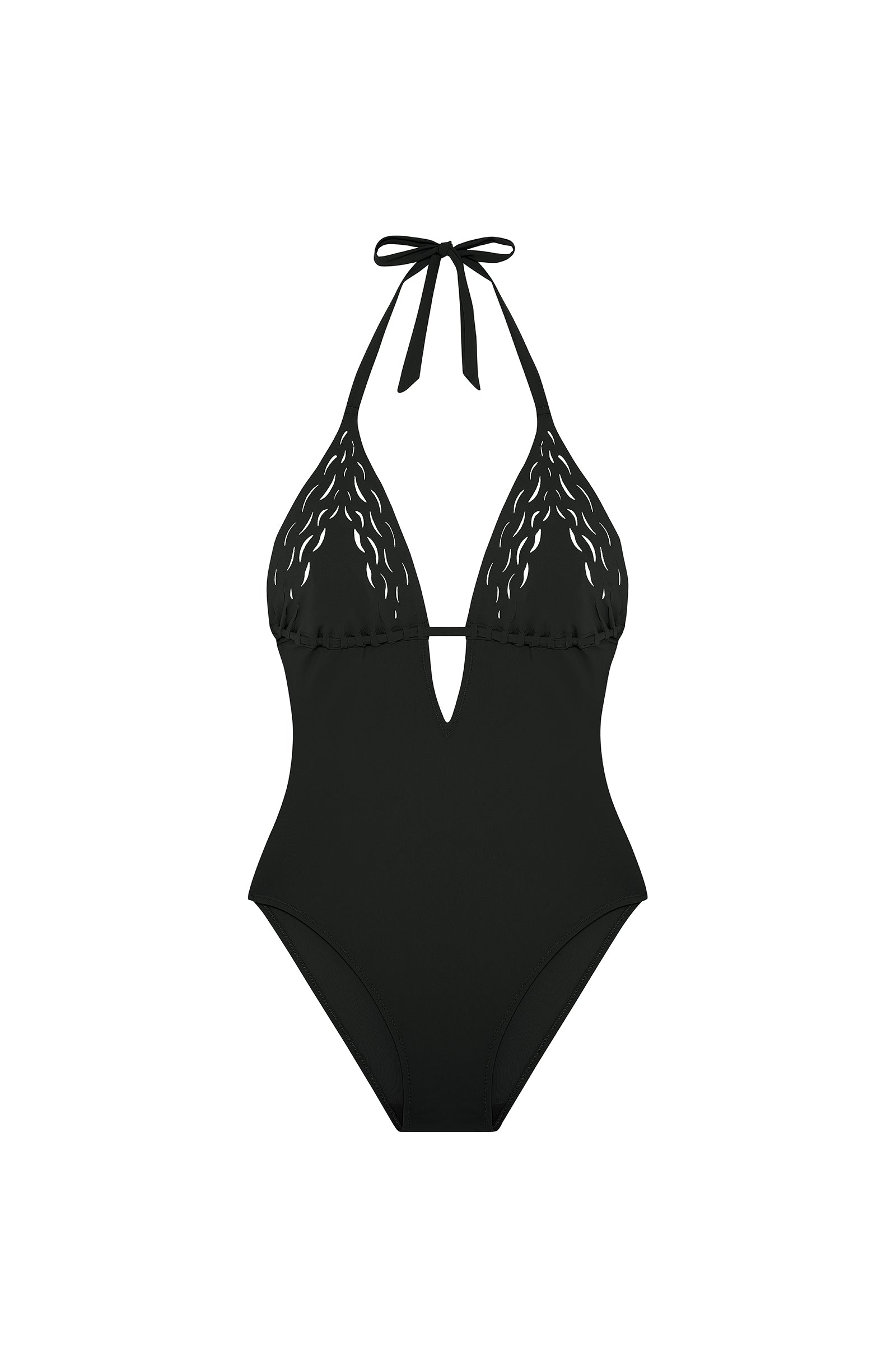 pain-de-sucre-zazou-maillot-une-pi-ce-triangle-d-collet-v-noir image 5