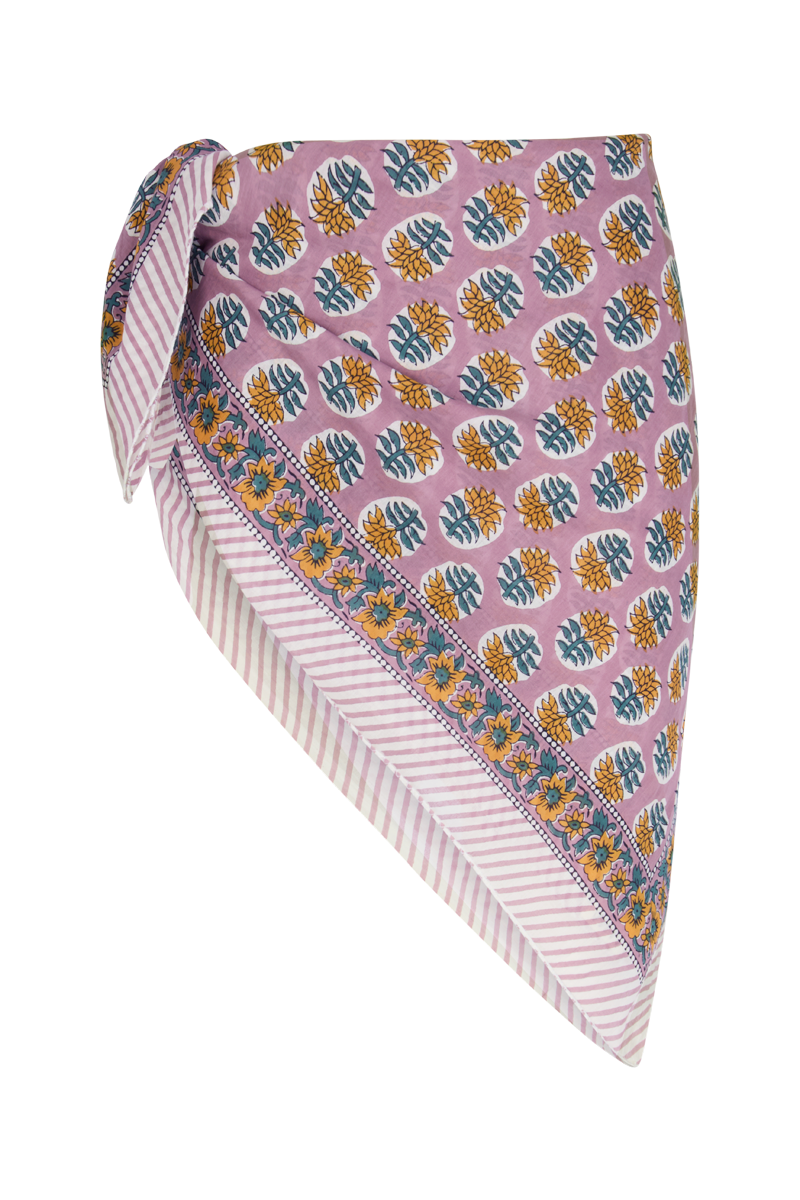 anja-paris-le-par-o-imprim-jaune-prune-pareo-de-plage-180-x-115-cm image 3