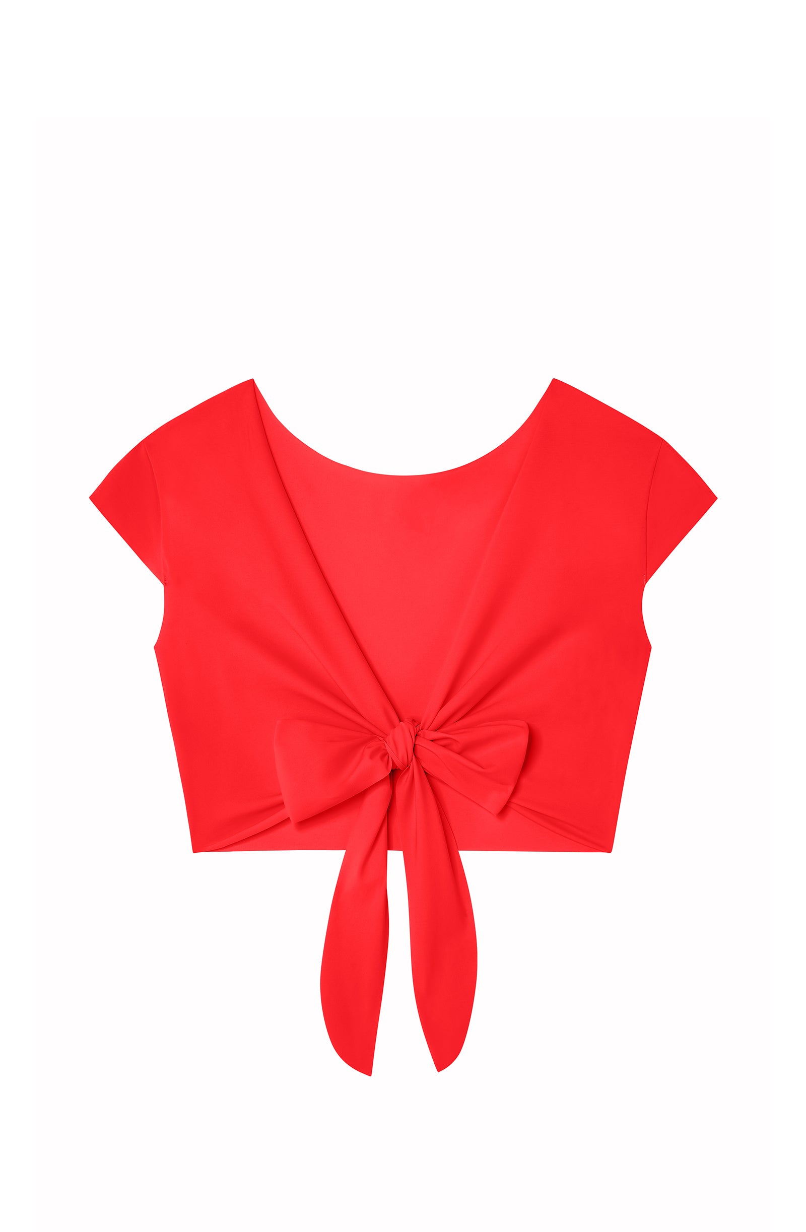 pain-de-sucre-tako-haut-de-maillot-crop-top-cache-coeur-groseille image 7