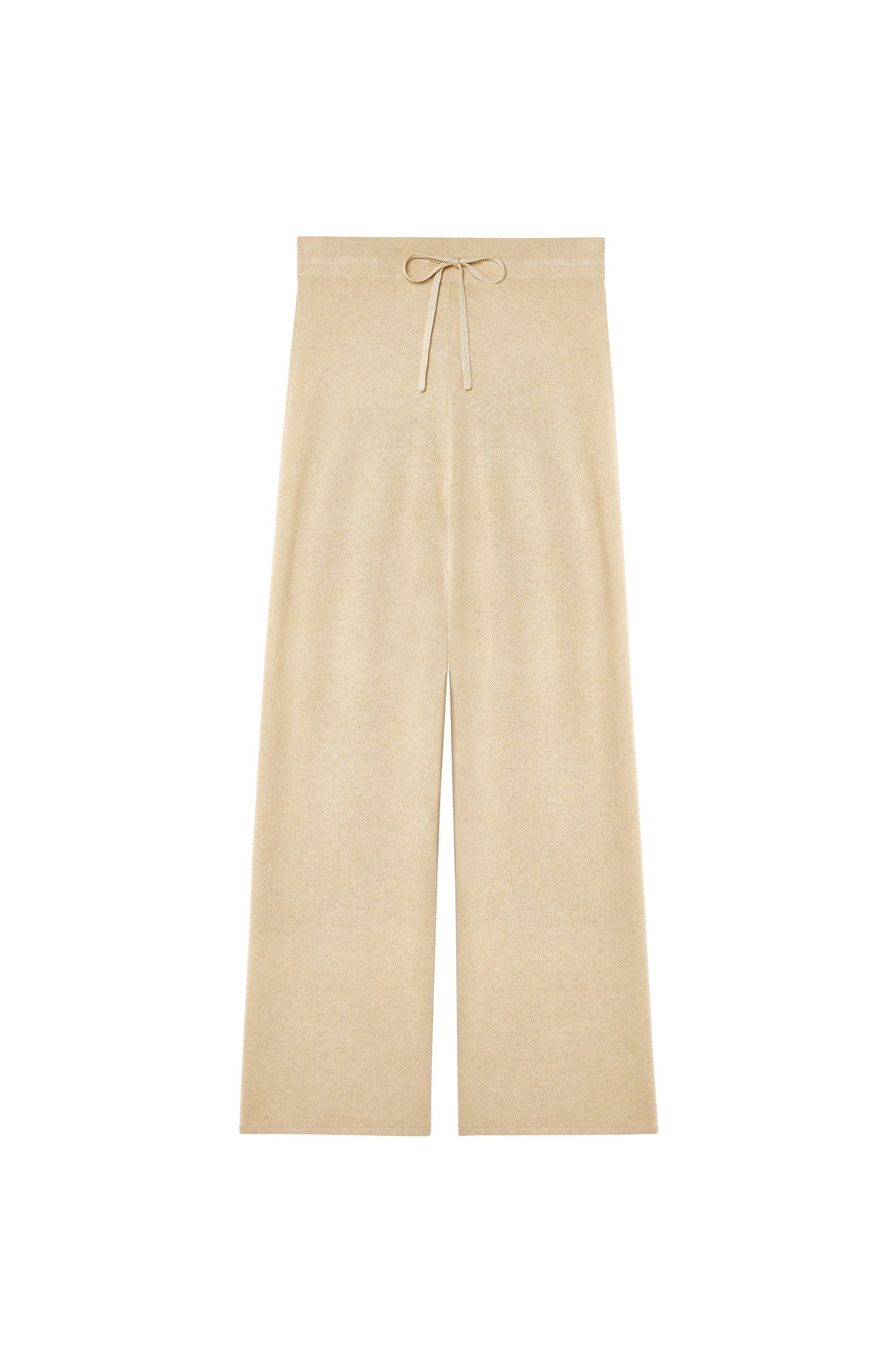 pain-de-sucre-panam-pantalon-droit-en-maille-lien-la-taille-sable image 5