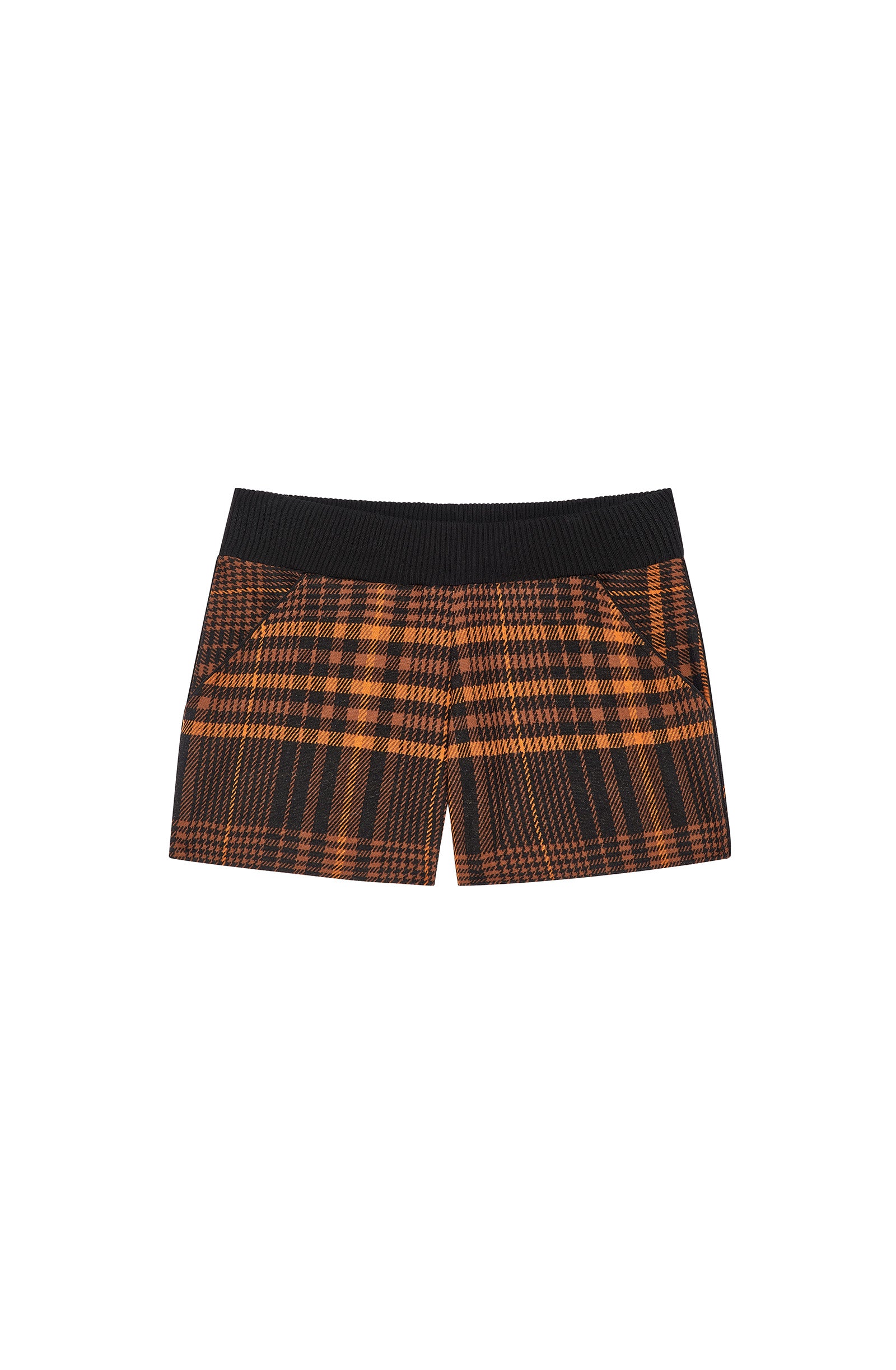 pain-de-sucre-suzel-short-tartan-poches-passepoil-es-et-ceinture-bonded image 6