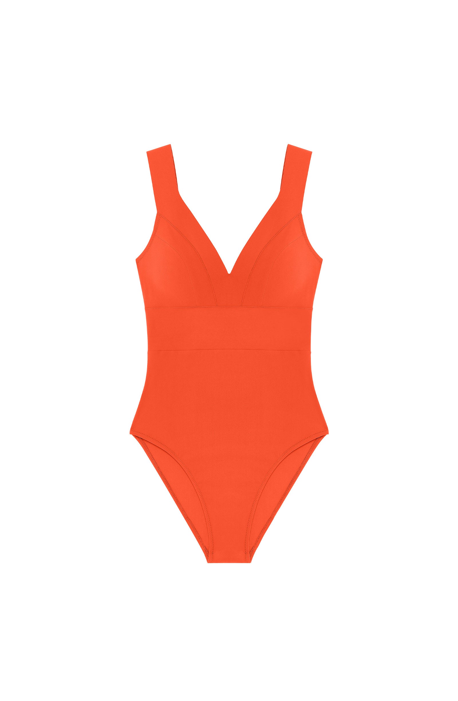 pain-de-sucre-pipper-maillot-1-pi-ce-nageur-orange image 4