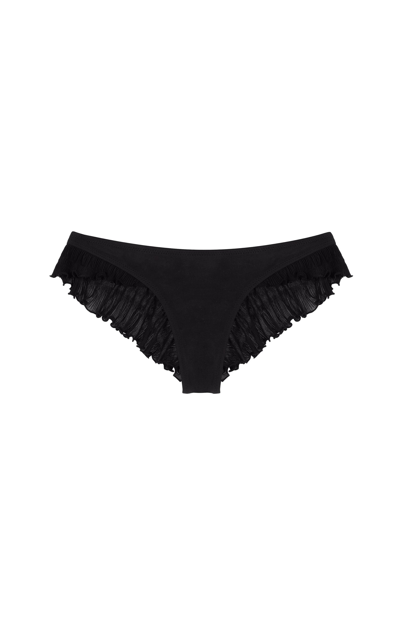 pain-de-sucre-alala-bas-de-maillot-string-volants-noir image 5