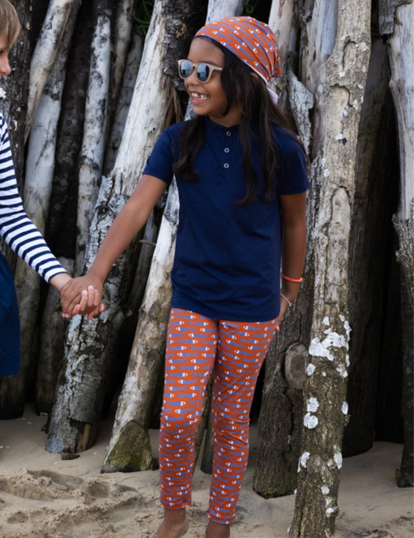 les-ultraviolettes-mini-rio-legging-anti-uv-enfant-upf50-poissons image 1