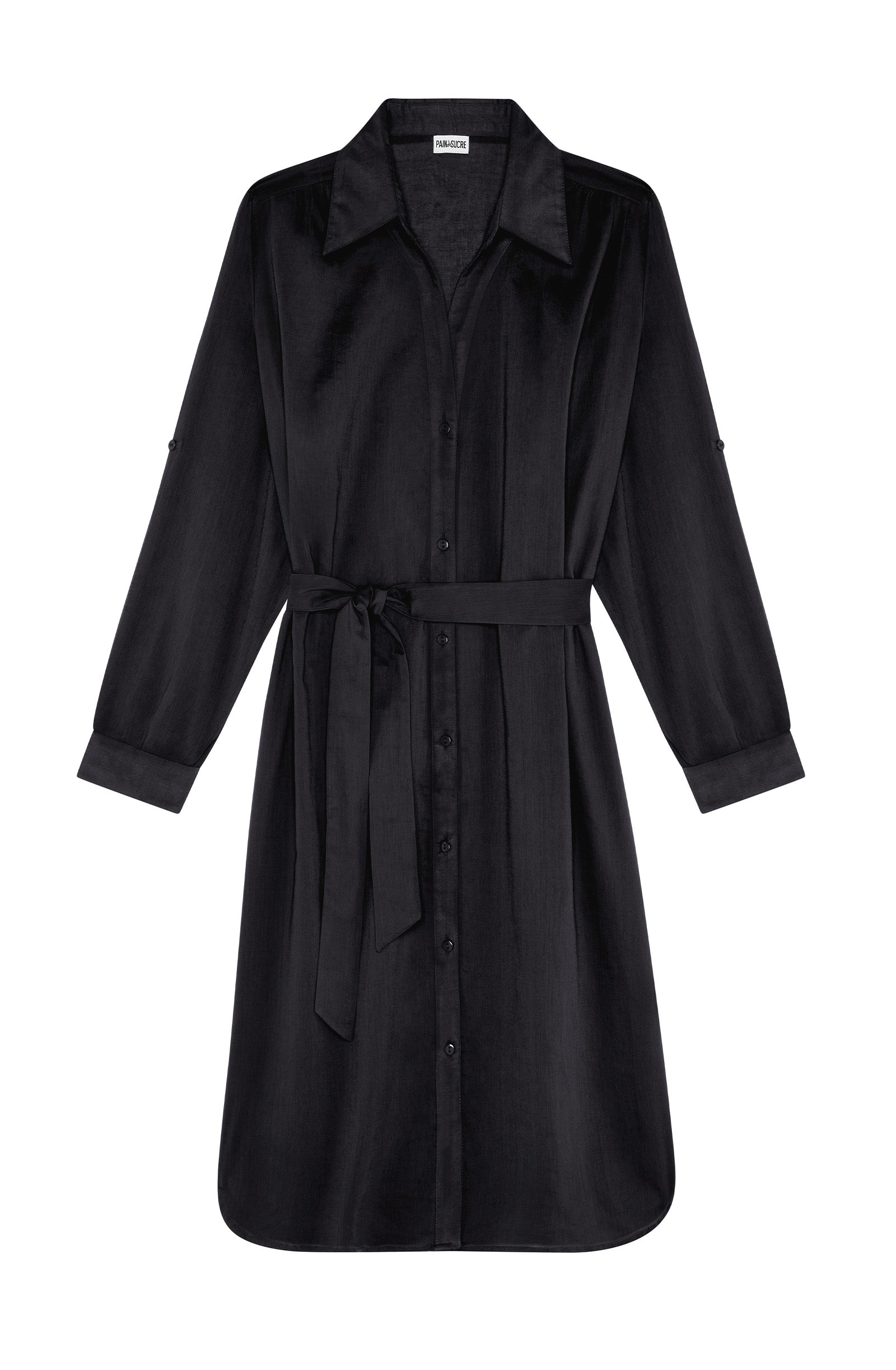 pain-de-sucre-cassandre-robe-chemise-noir image 5