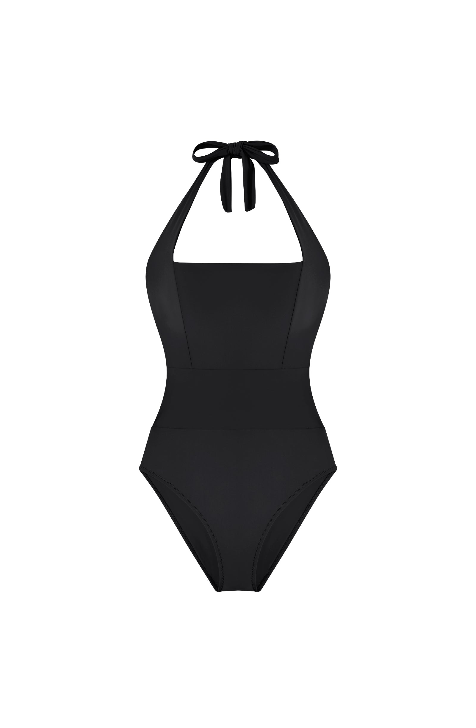 pain-de-sucre-baya-maillot-de-bain-une-pi-ce-noir-chancr-d-collet-nou image 5