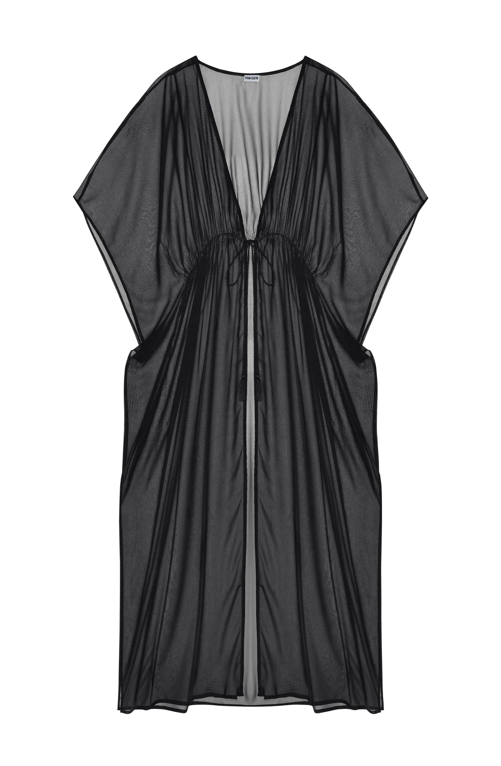 pain-de-sucre-azora-kimono-caftan-noir-l-xl image 5