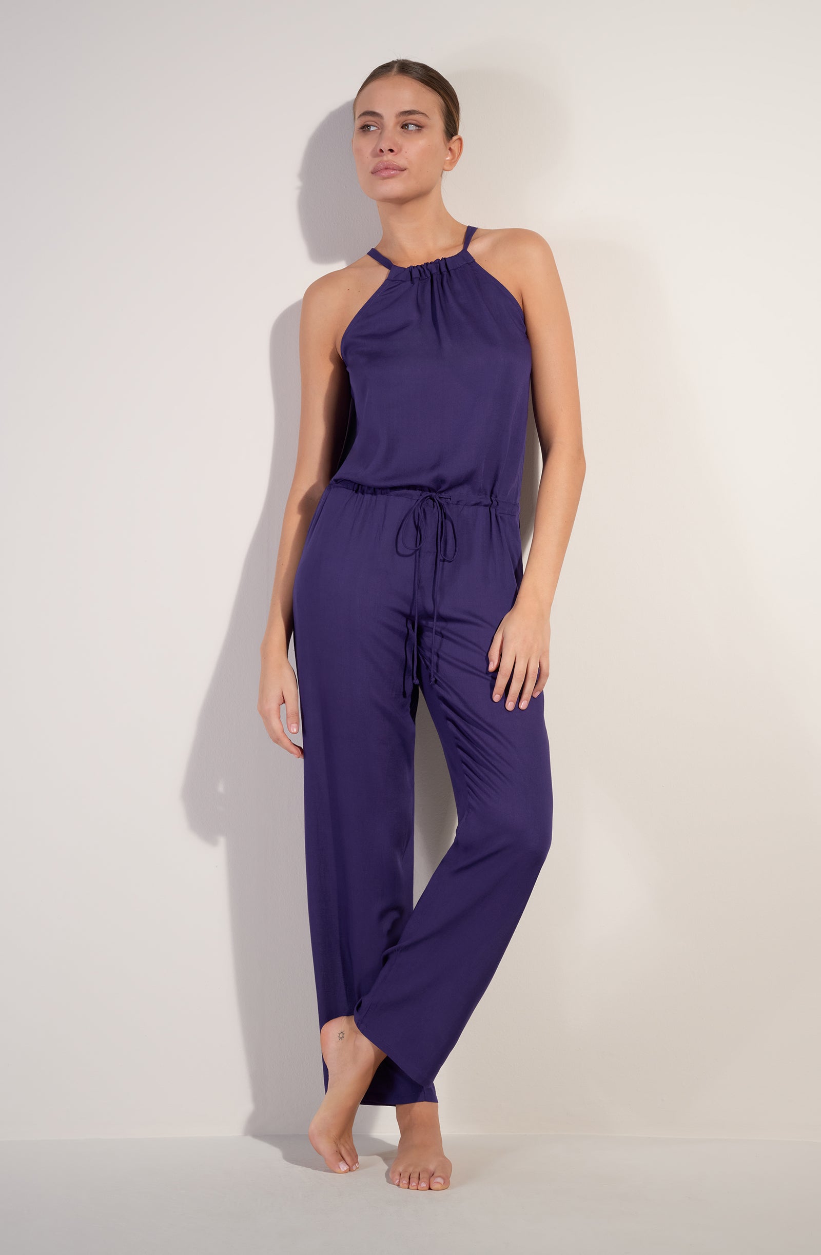 pain-de-sucre-zya-purple-combinaison-pantalon-modal-poches image 4