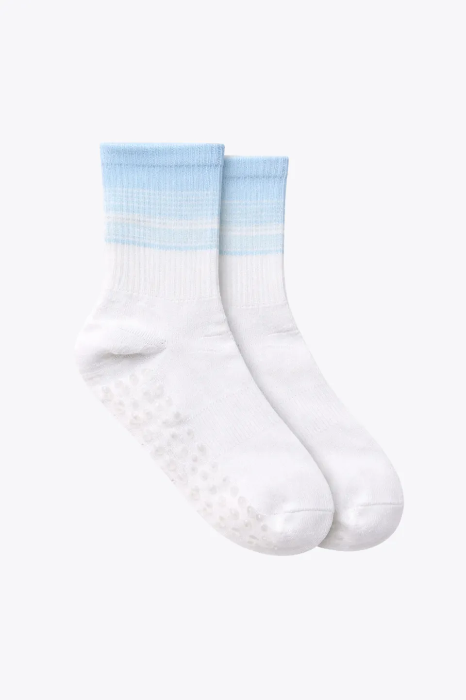 luz-collections-chaussettes-cr-me-bleu-ciel-anti-d-rapantes image 1