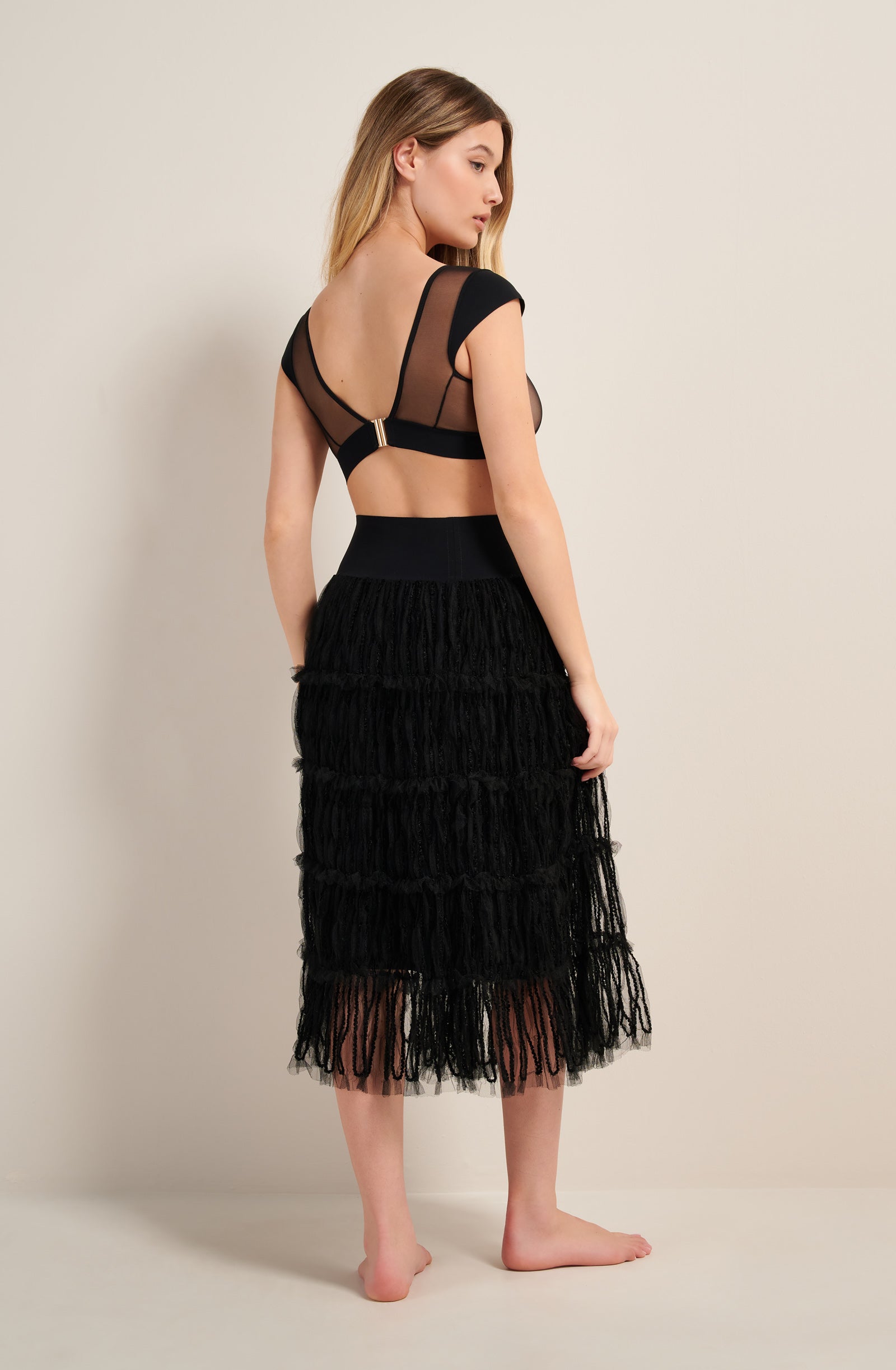 pain-de-sucre-julicia-jupe-jupon-en-tulle-noir image 3