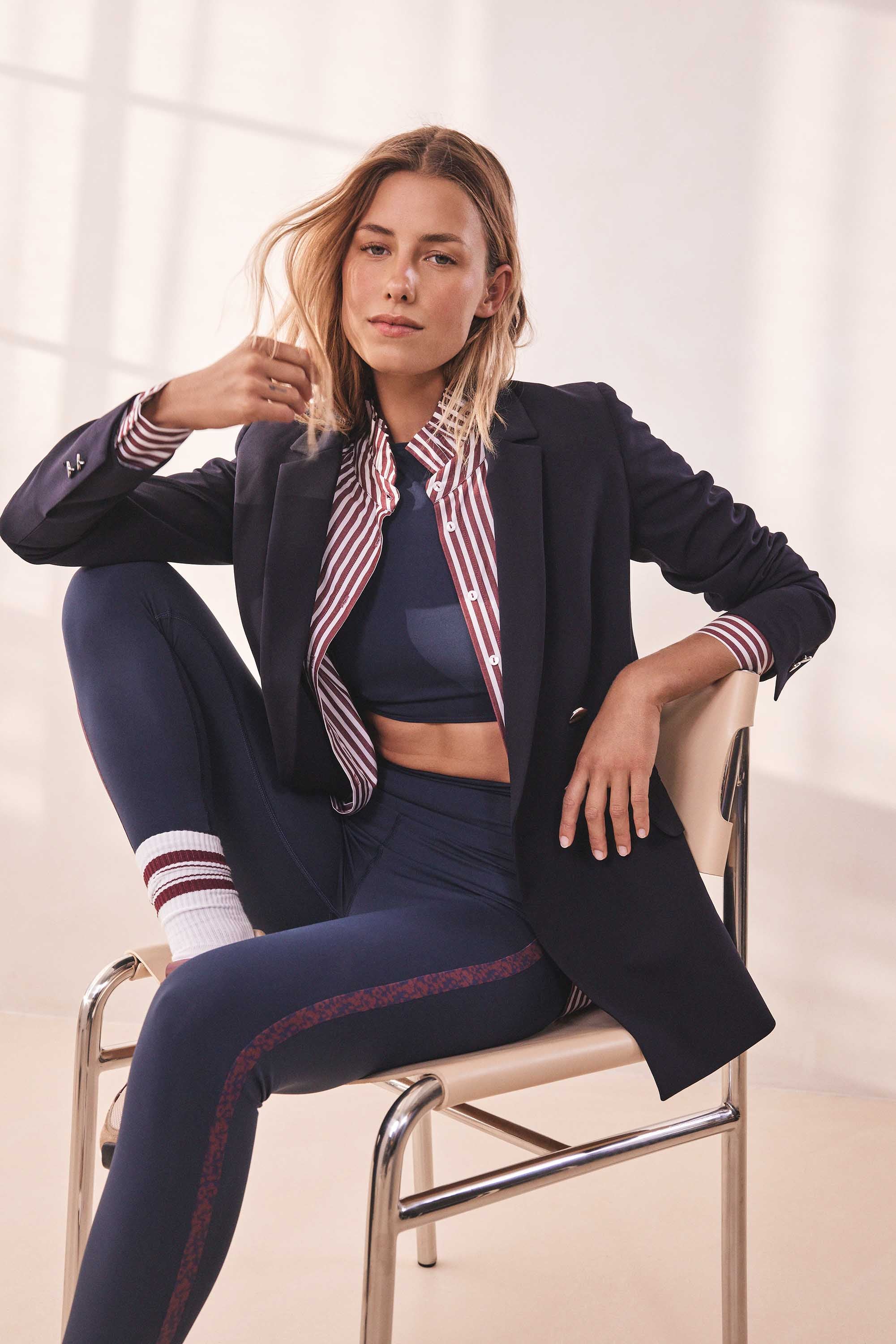 luz-collections-x-maison-123-legging-amandine-taille-haute-gainant-bandes-lat-ra image 1