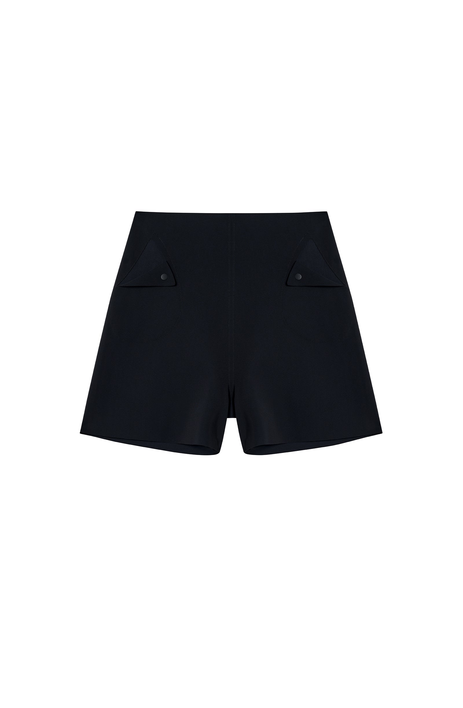 pain-de-sucre-saelle-short-taille-haute-en-bonded-noir-tailles-m-l image 7
