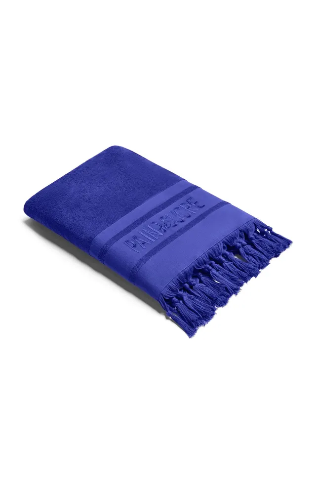 pain-de-sucre-zaina-fouta-serviette-de-plage-ponge-brod-e-myrtille image 1