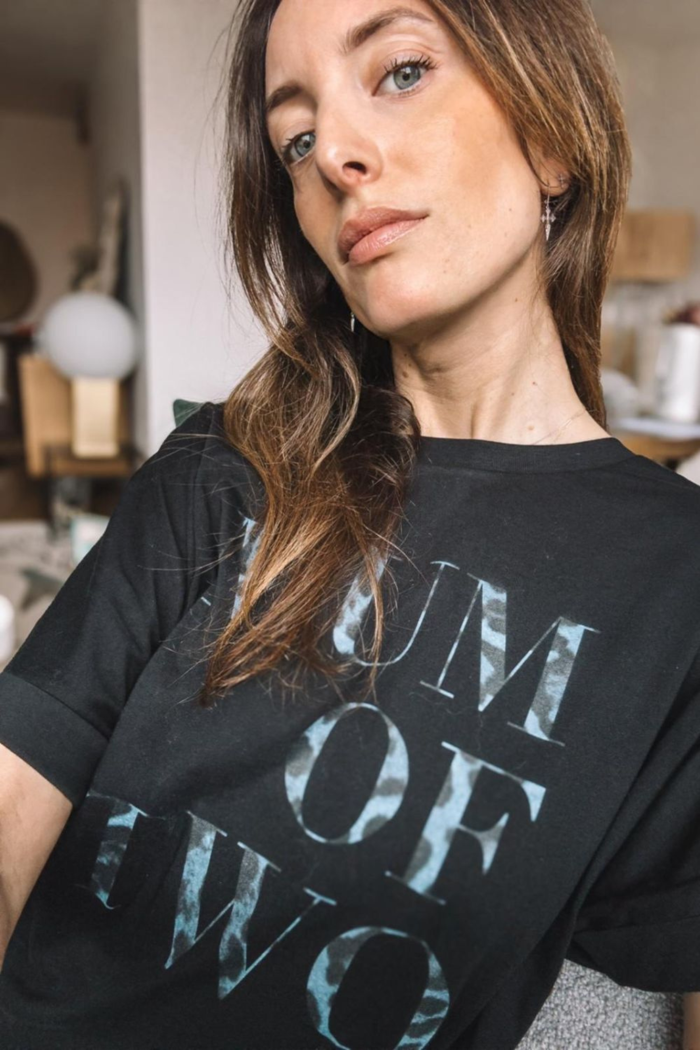 luz-collections-tee-shirt-mum-of-noir-bleu image 1