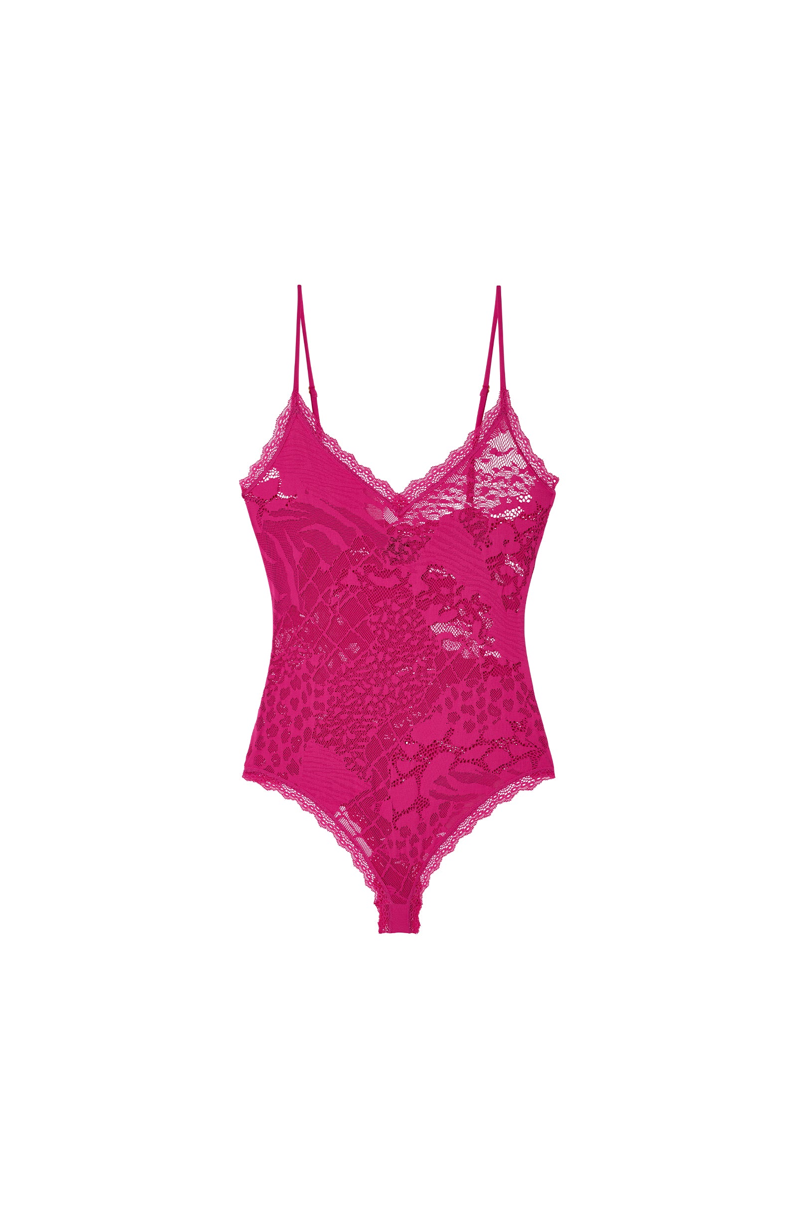 pain-de-sucre-java-body-string-en-dentelle-stretch-framboise image 6