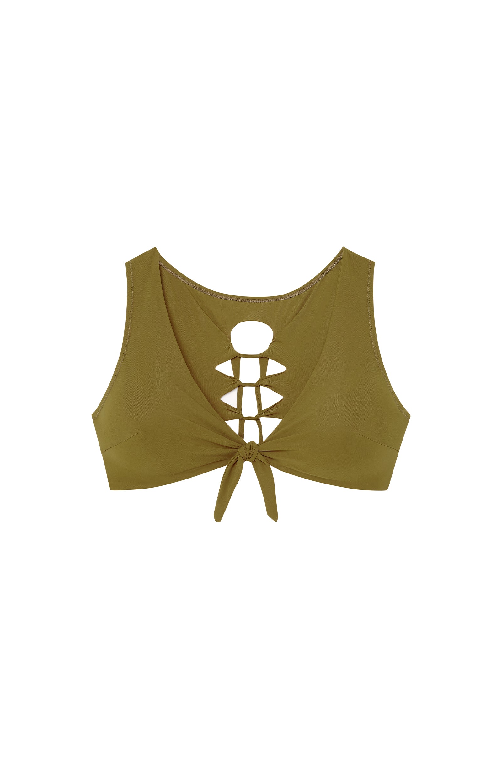 pain-de-sucre-tecla-haut-de-maillot-crop-top-nou-effet-crochet-coloris-bronze image 8