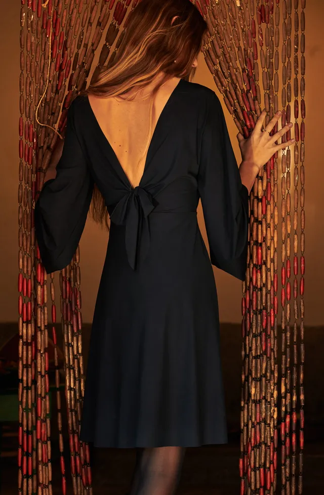 pain-de-sucre-corey-robe-courte-multipositions-noir image 1