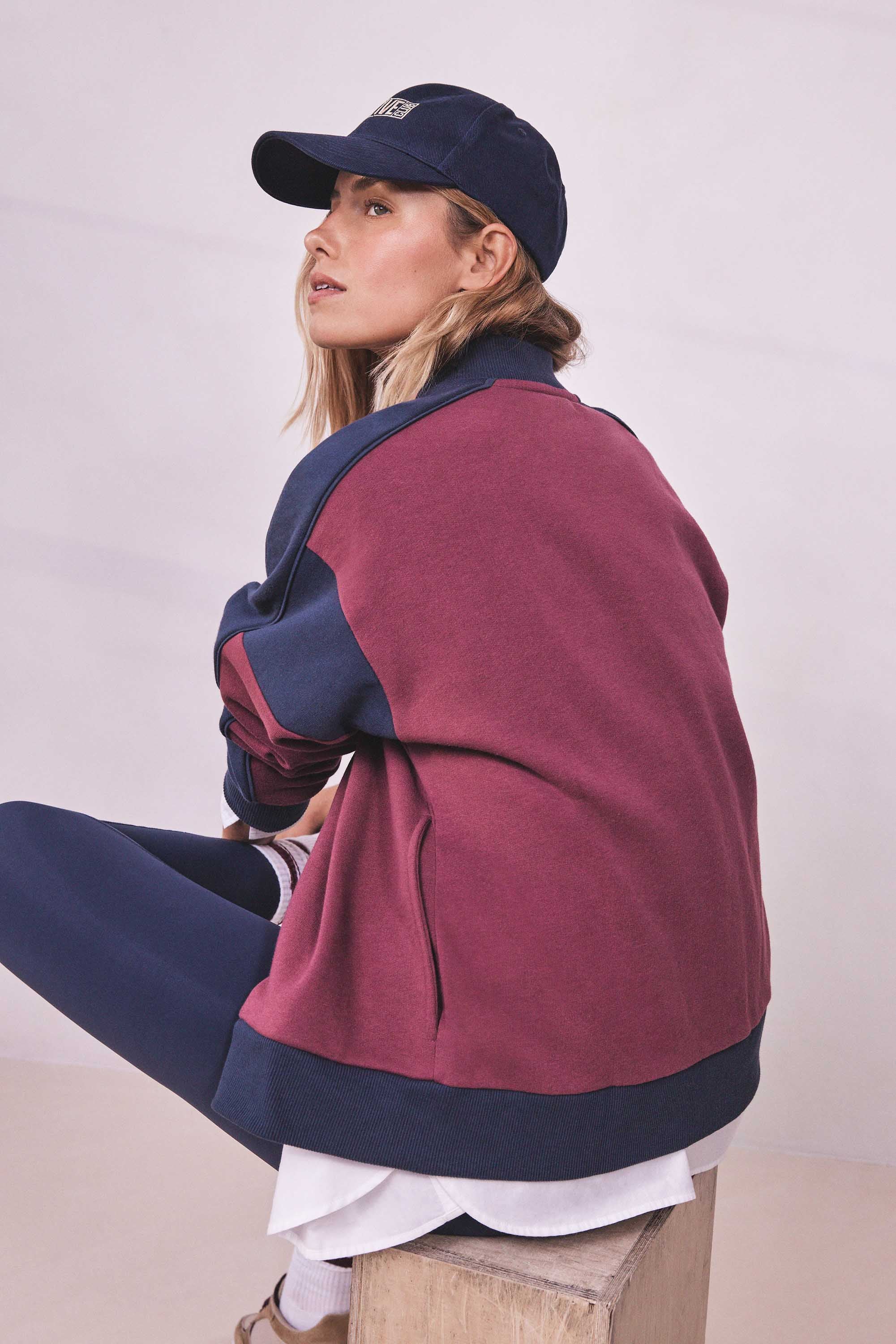 luz-collections-vahena-x-maison-123-veste-oversize-sportswear-boutons-pression image 4