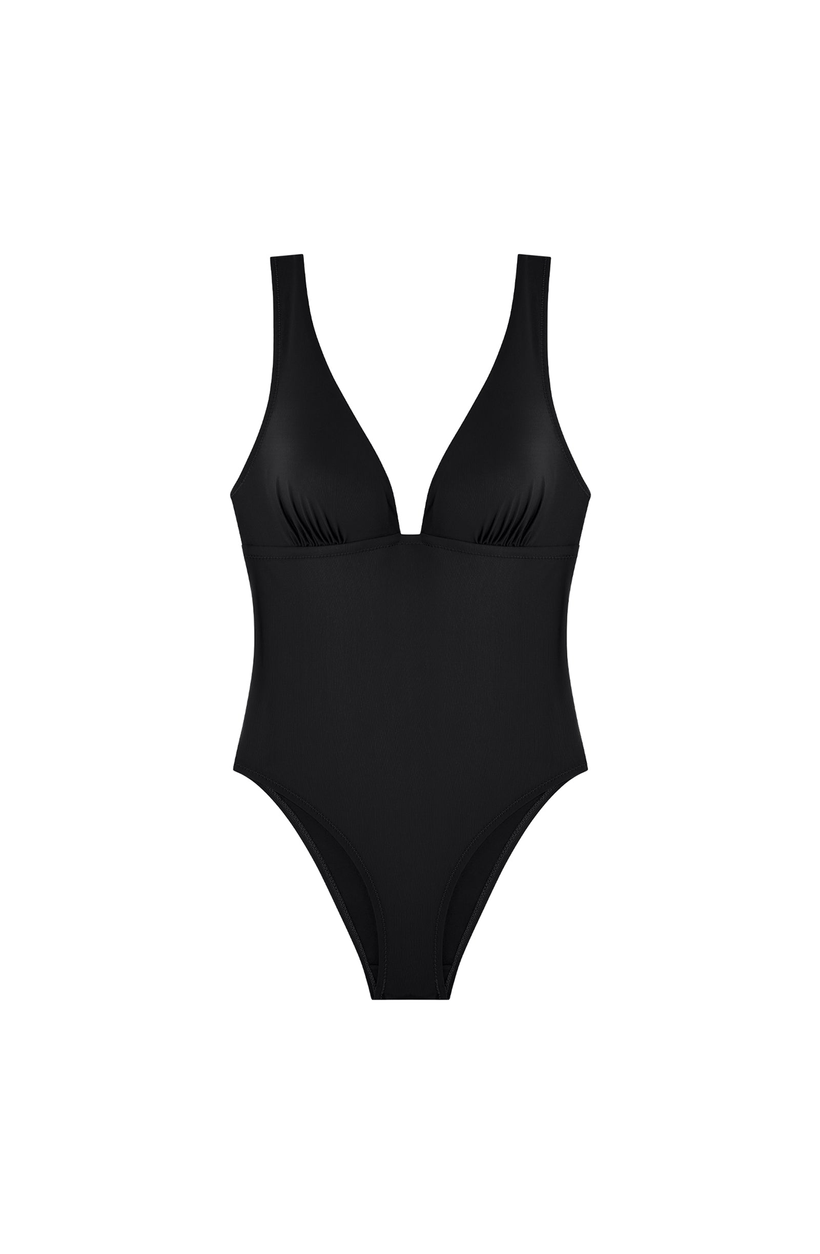 pain-de-sucre-katell-maillot-de-bain-une-pi-ce-nageur-noir-d-collet-carr image 5