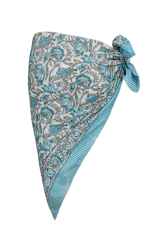 anja-paris-le-par-o-imprim-fleurs-turquoise image 1