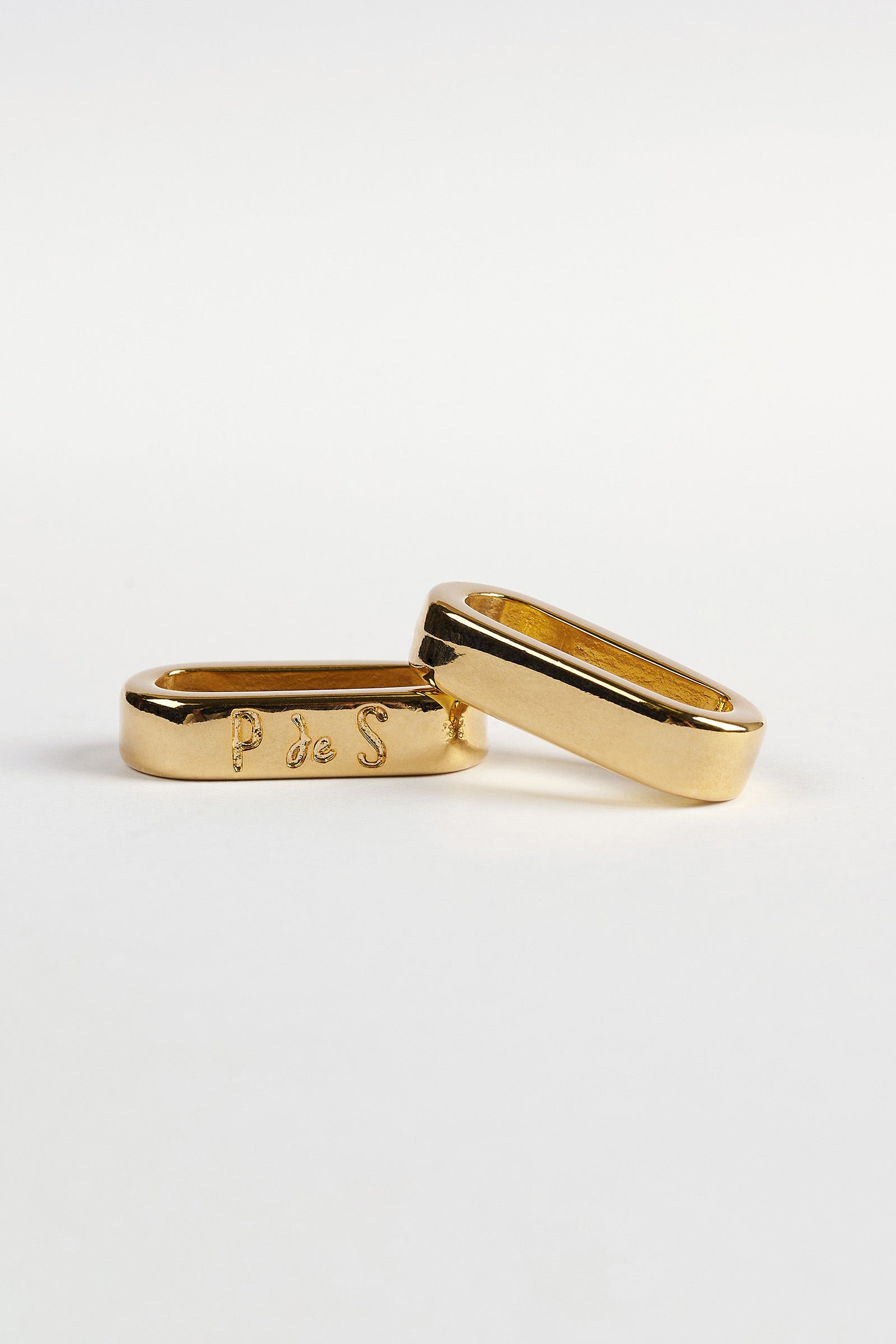 pain-de-sucre-anello-paire-de-bagues-ferm-es-de-remplacement-en-laiton-dor-taill image 3