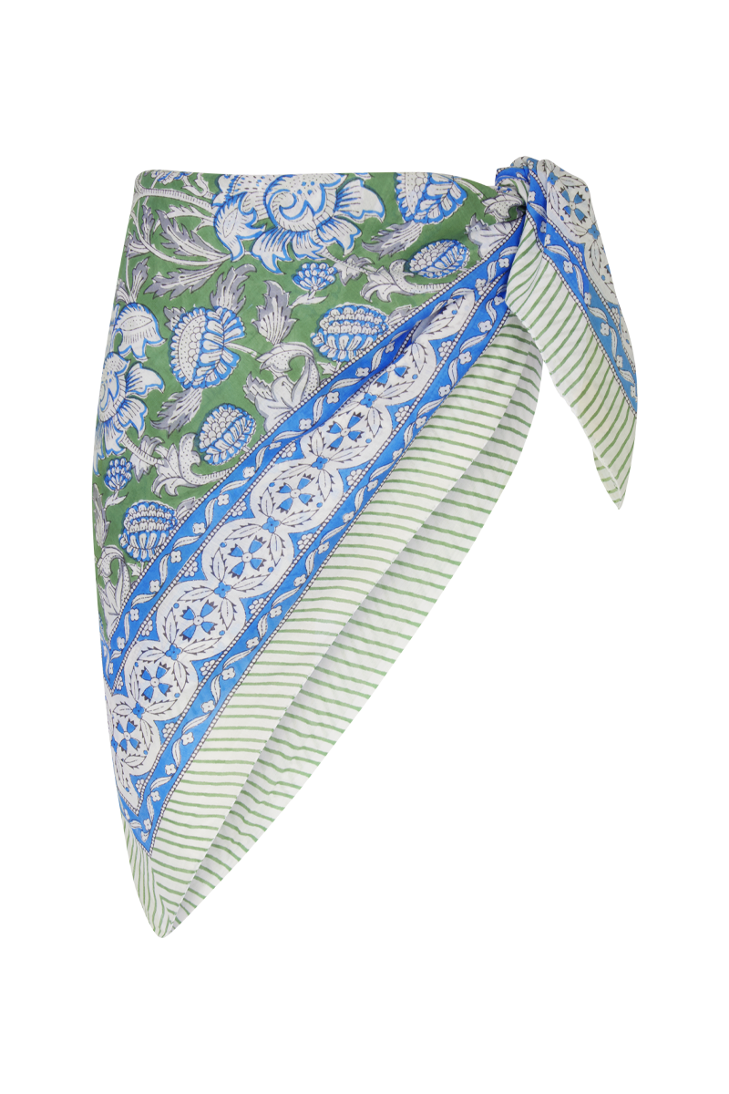 anja-paris-le-par-o-par-o-de-plage-imprim-bleu-royal-et-vert-180-x-115-cm image 1