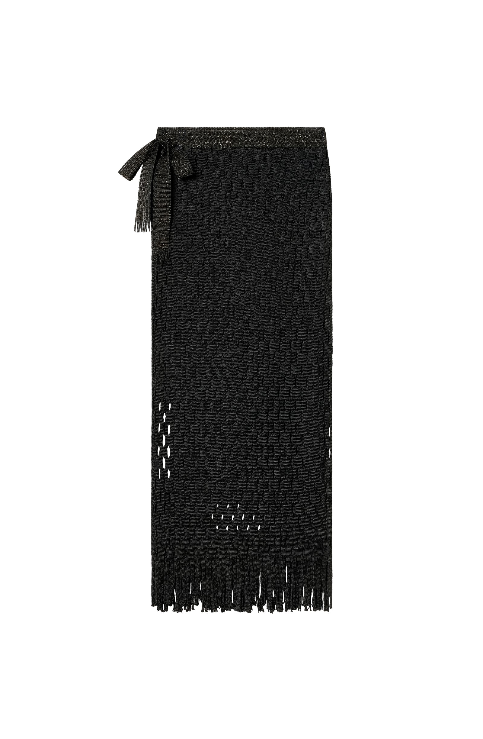 pain-de-sucre-jody-par-o-jupe-portefeuille-en-maille-gros-filet-noir-franges image 4
