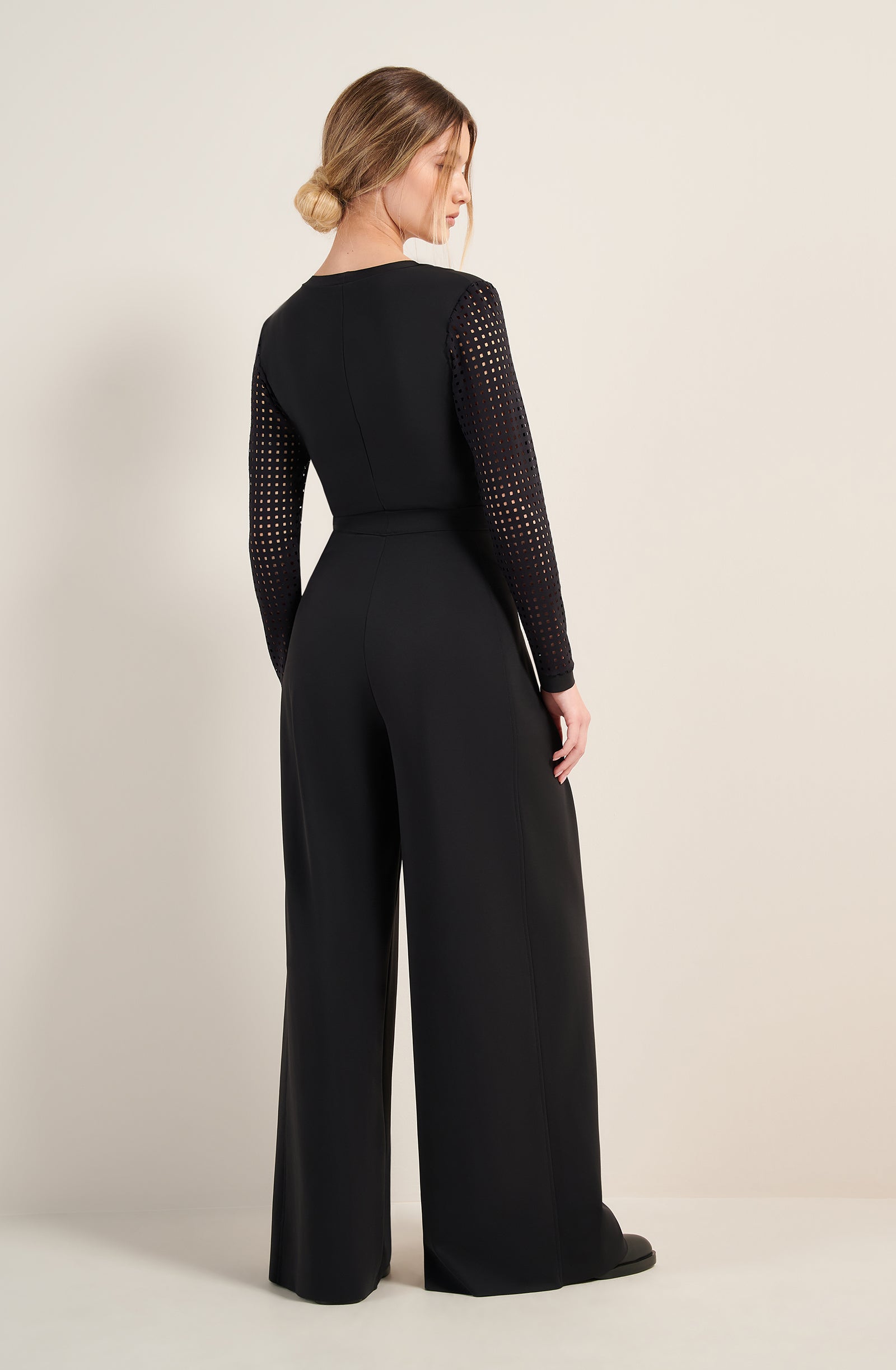 pain-de-sucre-pandora-pantalon-large-taille-haute-noir image 2
