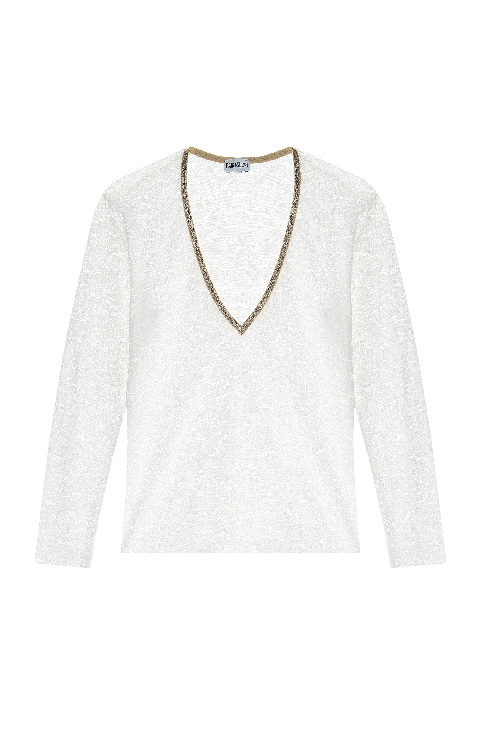 pain-de-sucre-tanak-top-manches-longues-dentelle-fran-aise-cume image 4