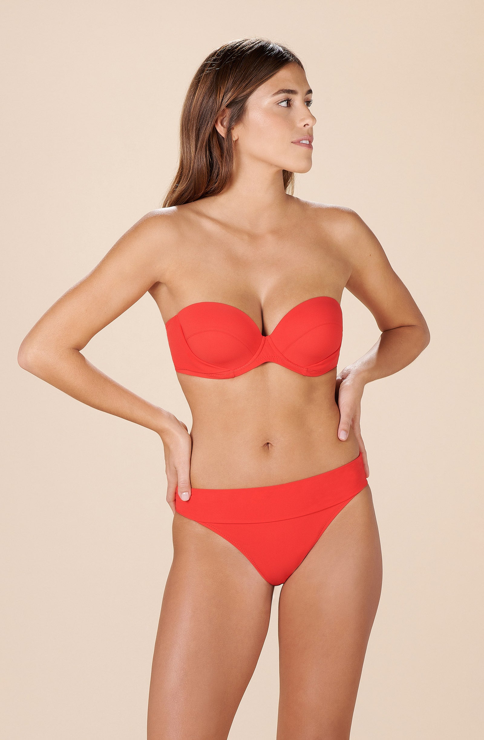 pain-de-sucre-lisia-rouge-haut-de-maillot-balconnet-armatures-et-bretelles-multi image 8