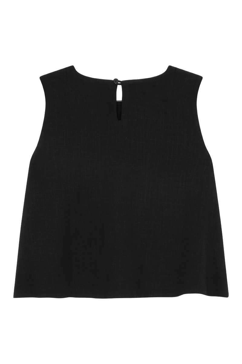 anja-paris-le-confortable-crop-top-noir image 3