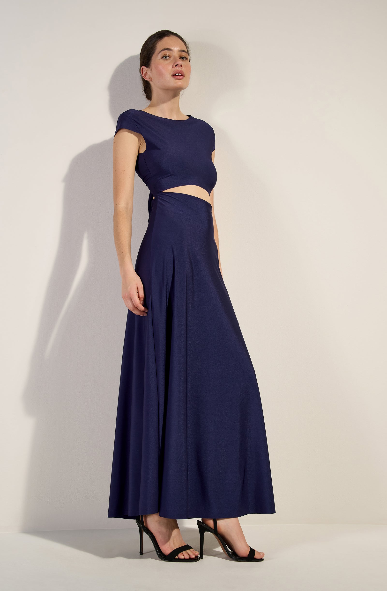 pain-de-sucre-lil-robe-longue-fluide-multi-positions-navy image 3