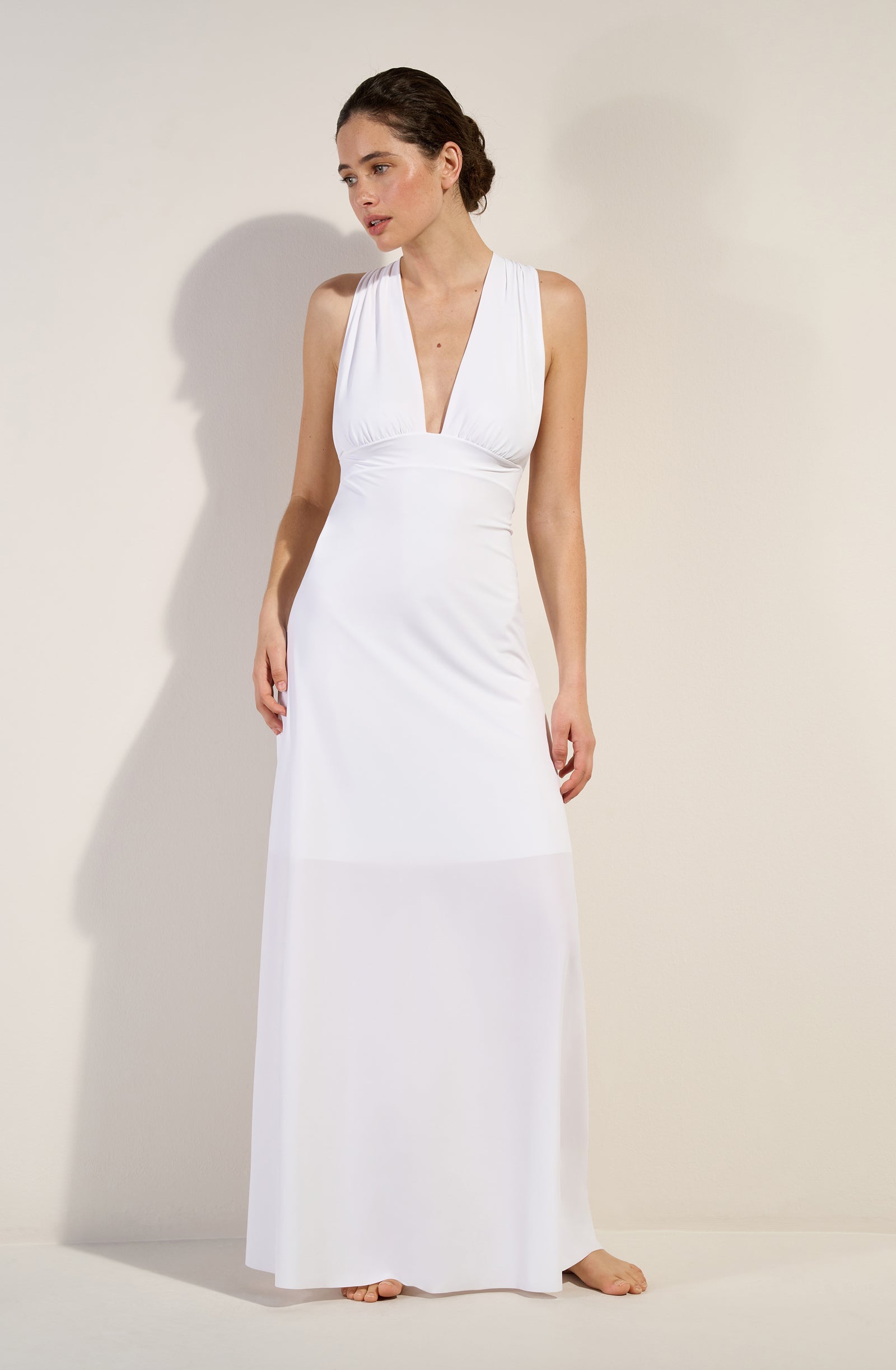 pain-de-sucre-reena-robe-longue-fluide-blanche image 1