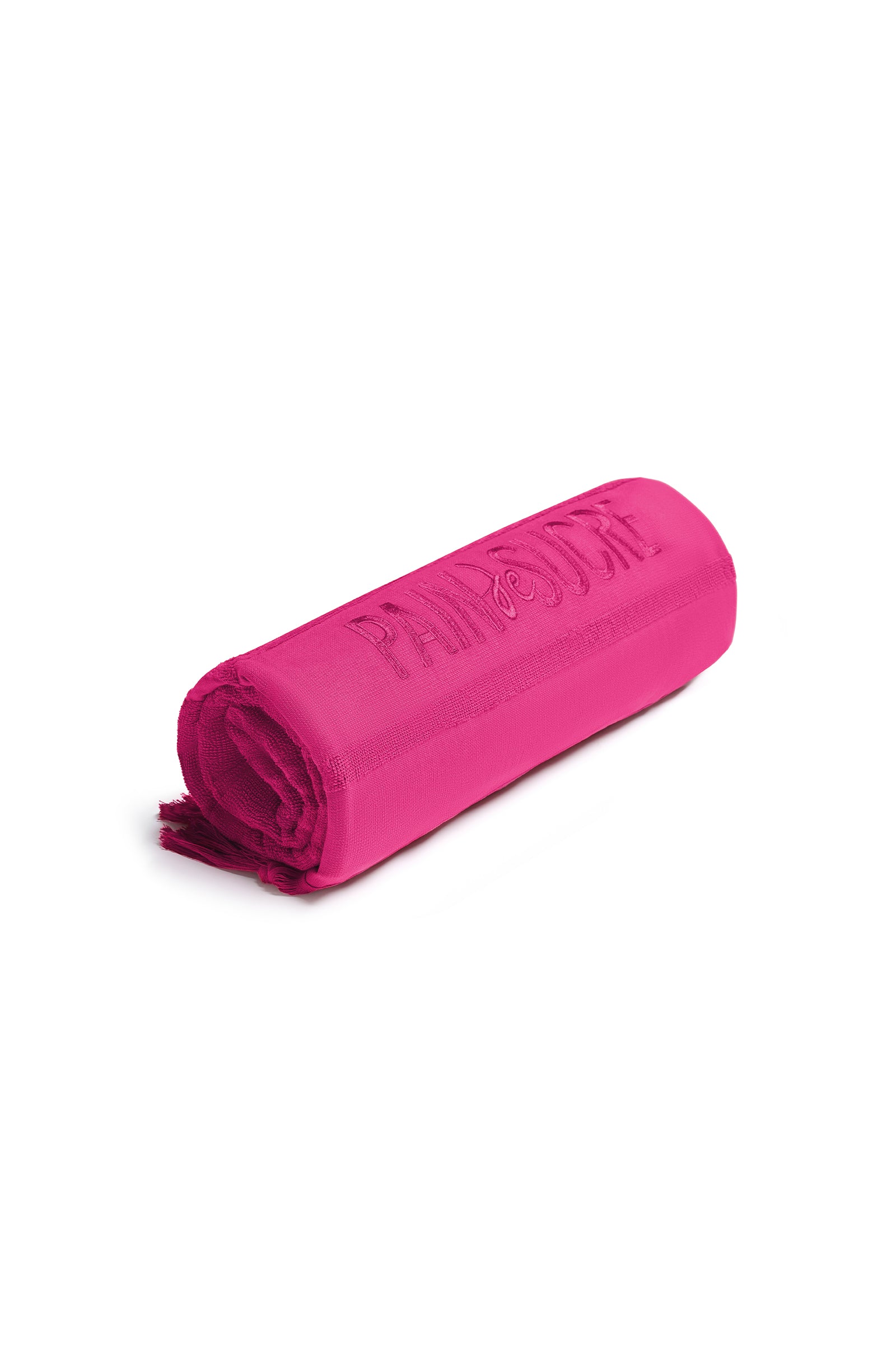 pain-de-sucre-zaina-fouta-en-ponge-brod-e-100-coton-framboise image 4