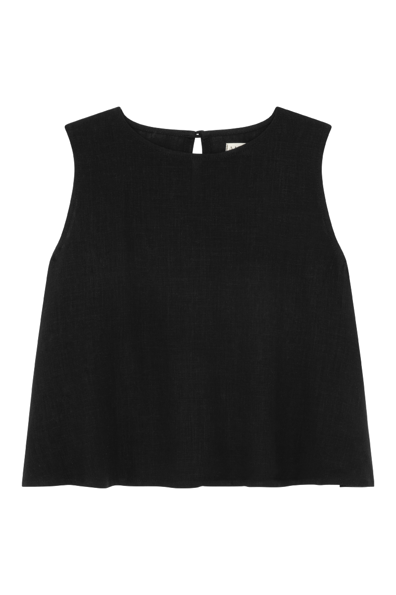 anja-paris-le-confortable-crop-top-noir image 2
