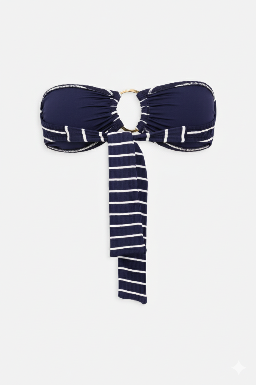 anja-paris-le-marin-haut-de-maillot-bandeau-ray-marine image 3