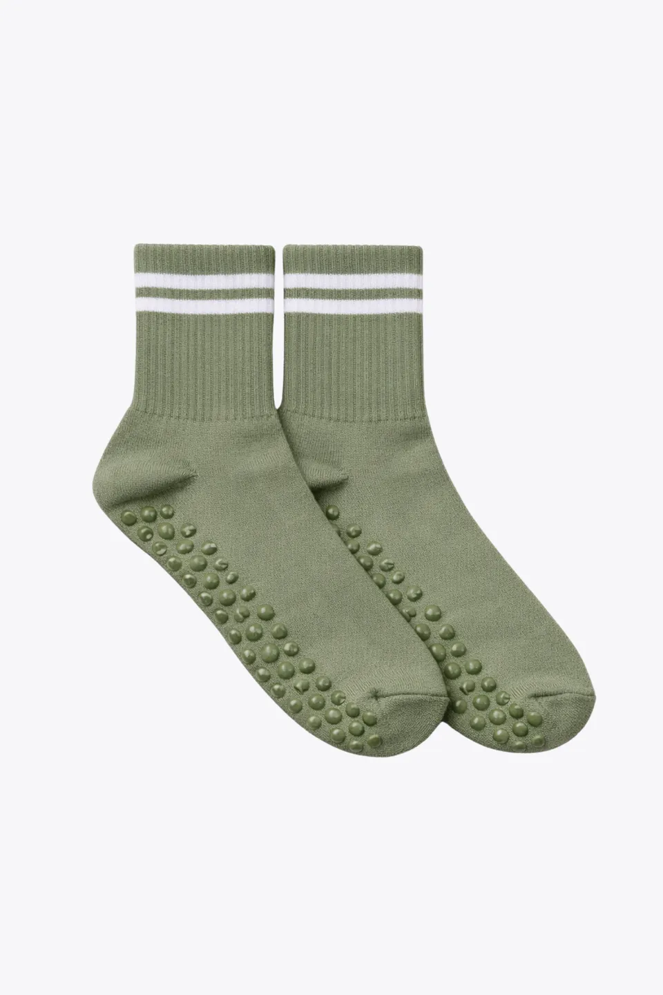 luz-collections-chaussettes-anti-d-rapantes-hautes-vertes-pomme image 1