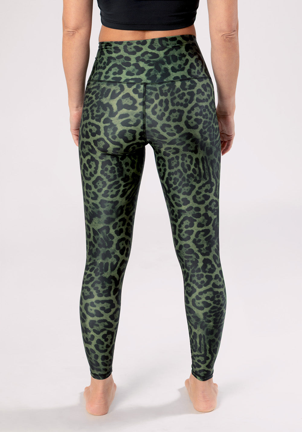 luz-collections-legging-vanille-7-8e-panth-re-kaki-taille-mi-haute-gainante image 5