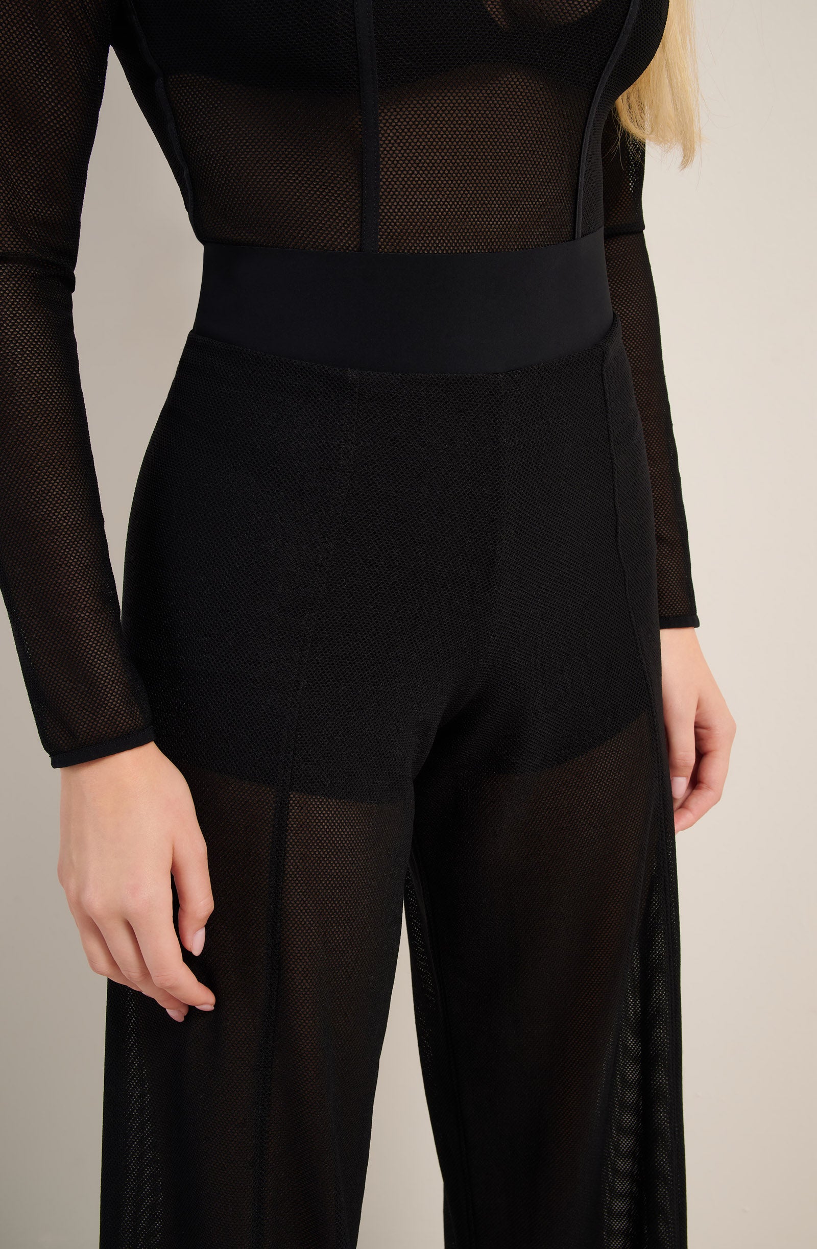 pain-de-sucre-mili-pantalon-large-r-sille-3d-transparent-doubl-short-noir image 7