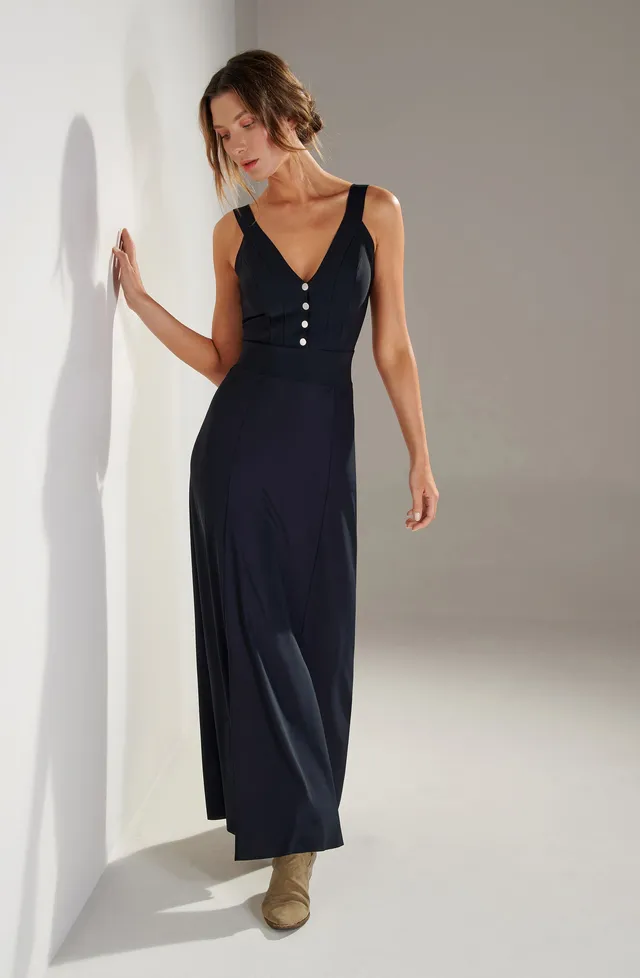 pain-de-sucre-ralia-robe-longue-vas-e-noire image 1