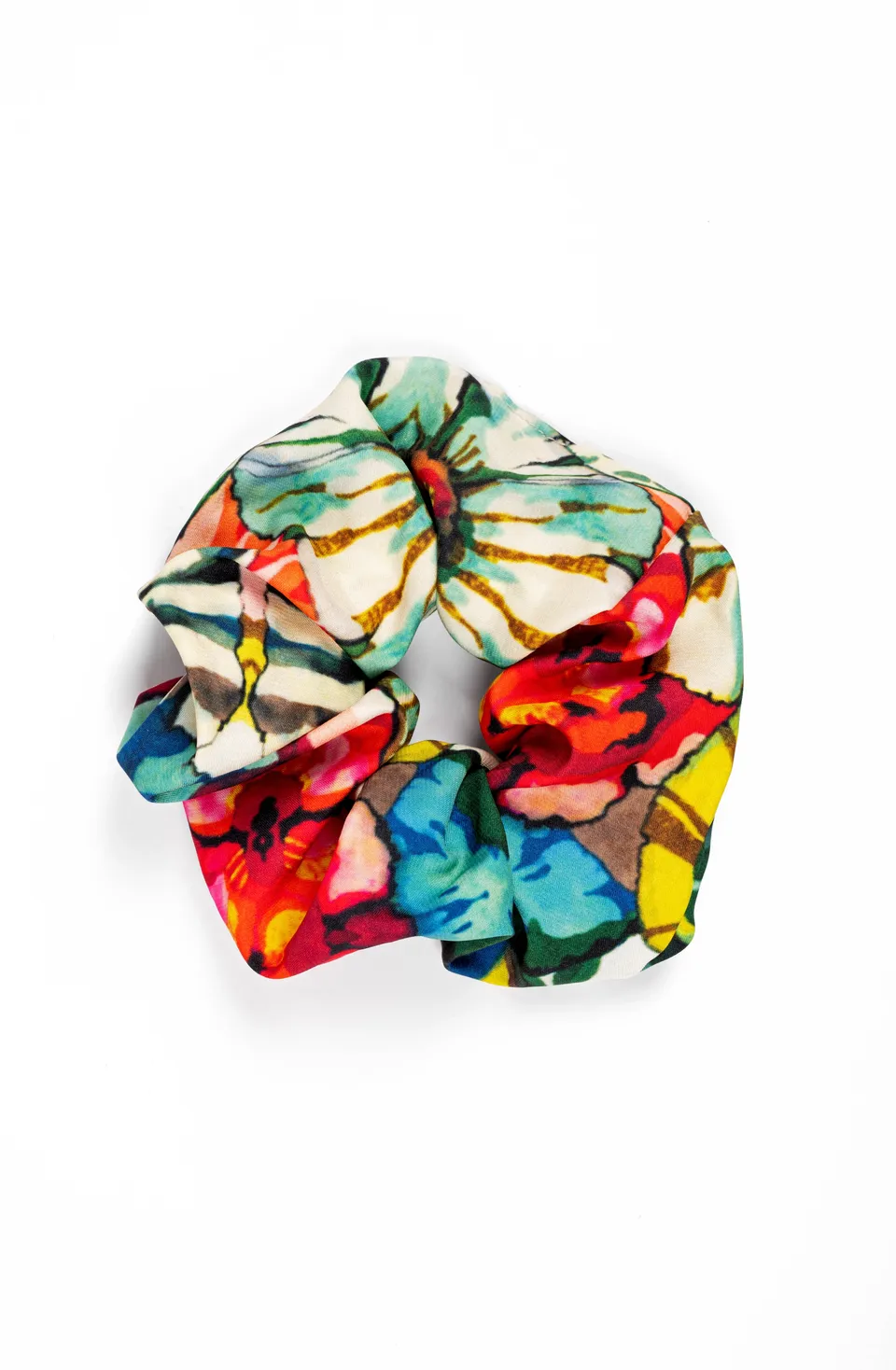 pain-de-sucre-chouchou-chouchou-cheveux-fleuri-taille-unique image 1