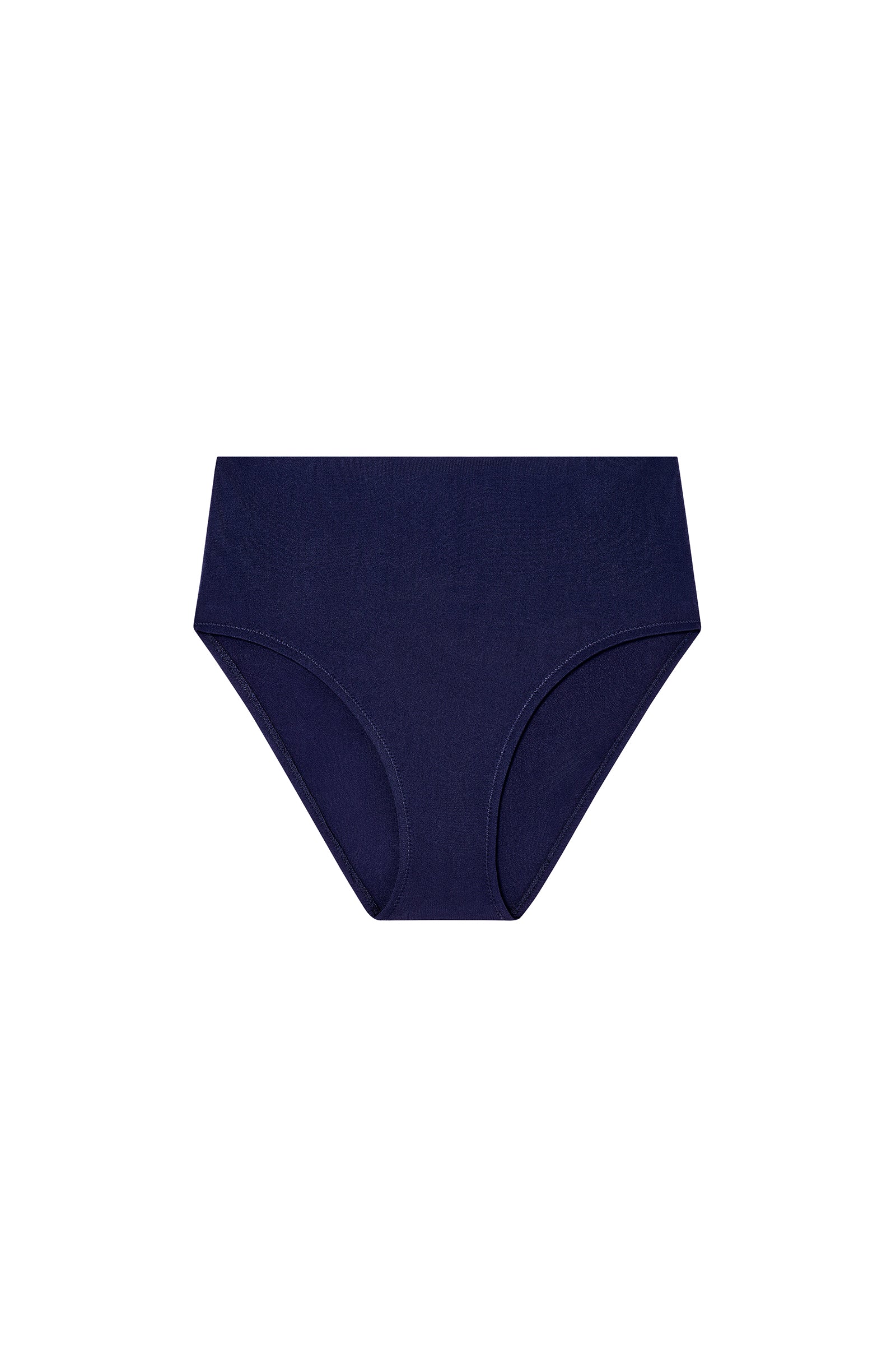 pain-de-sucre-tobago-bas-de-maillot-taille-haute-navy-r-tro image 6