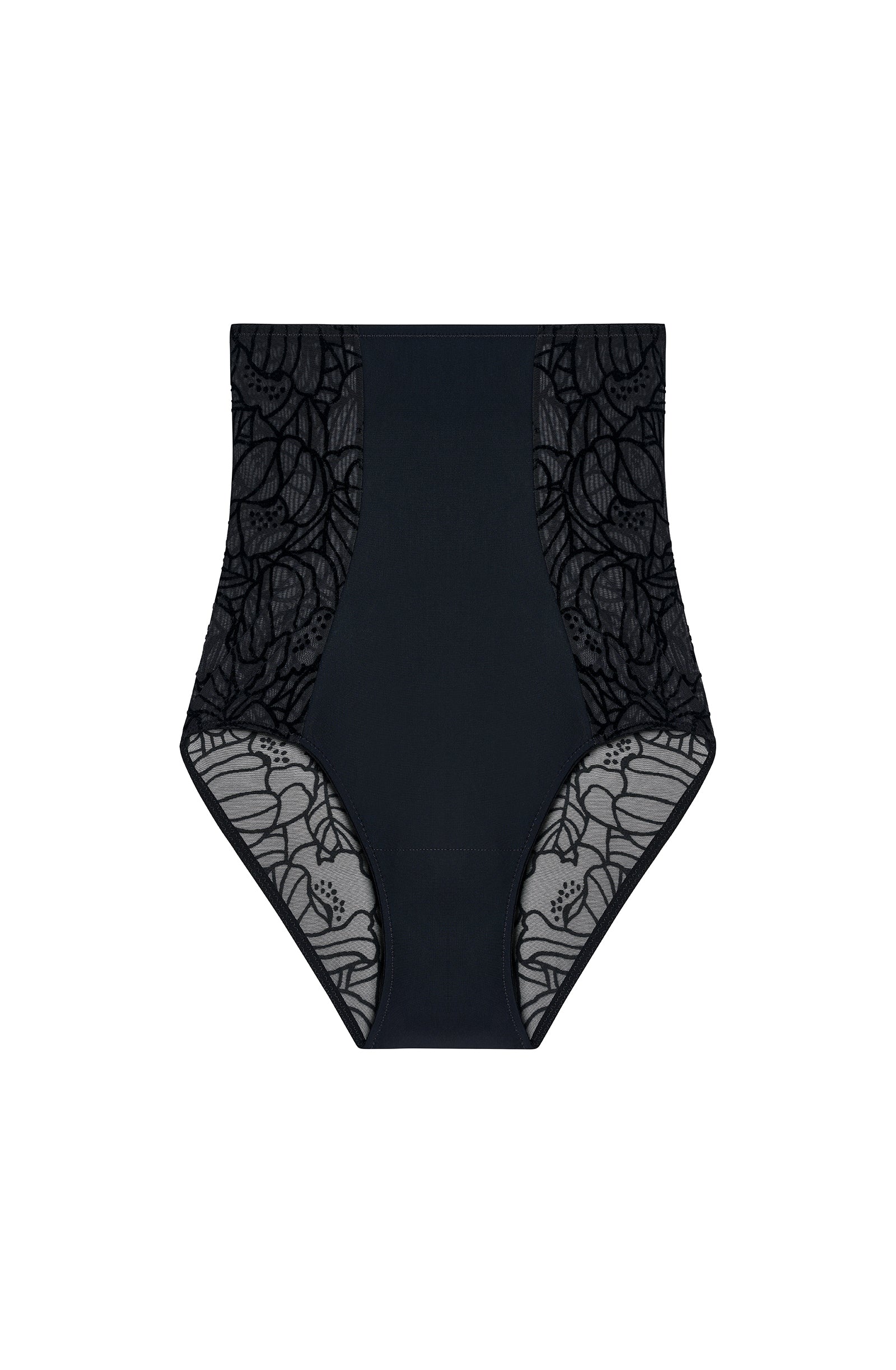 pain-de-sucre-nel-culotte-taille-haute-gainante-lingerie-noir image 7