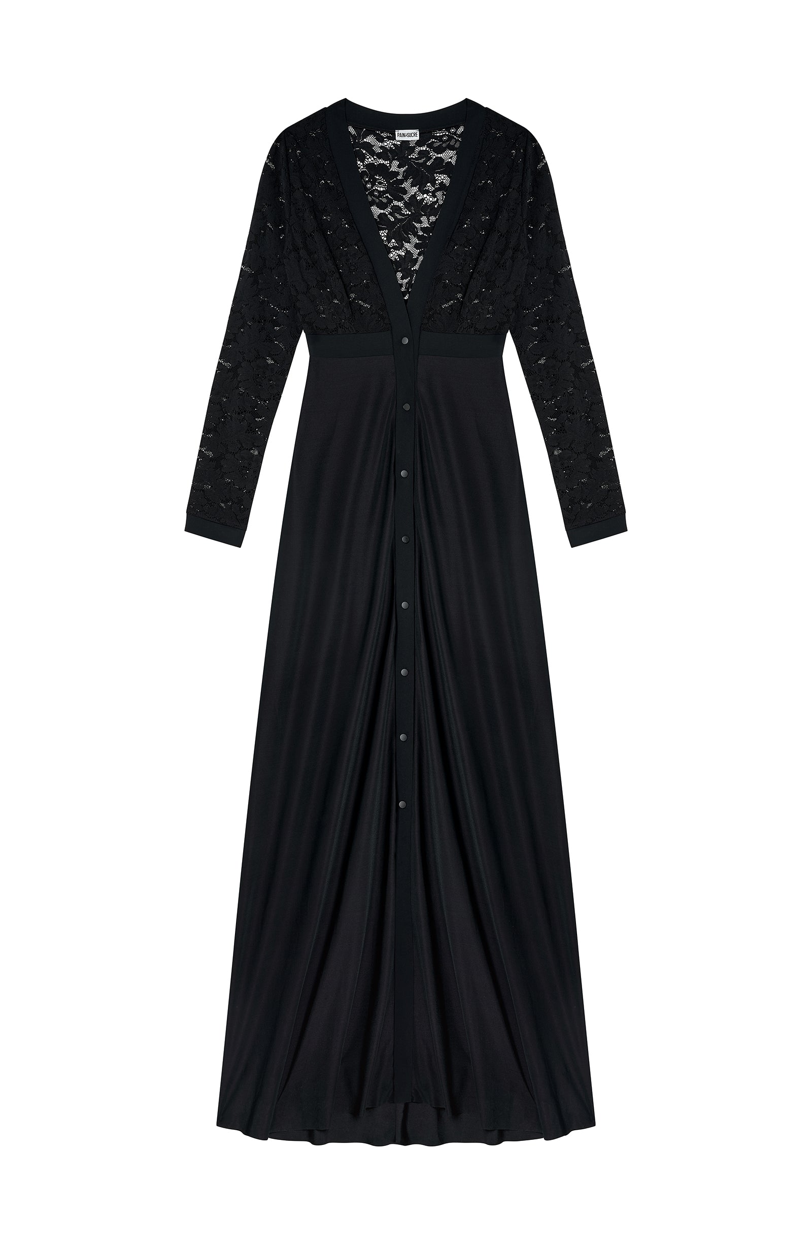 pain-de-sucre-rokyia-robe-longue-noire-en-dentelle-fran-aise image 8
