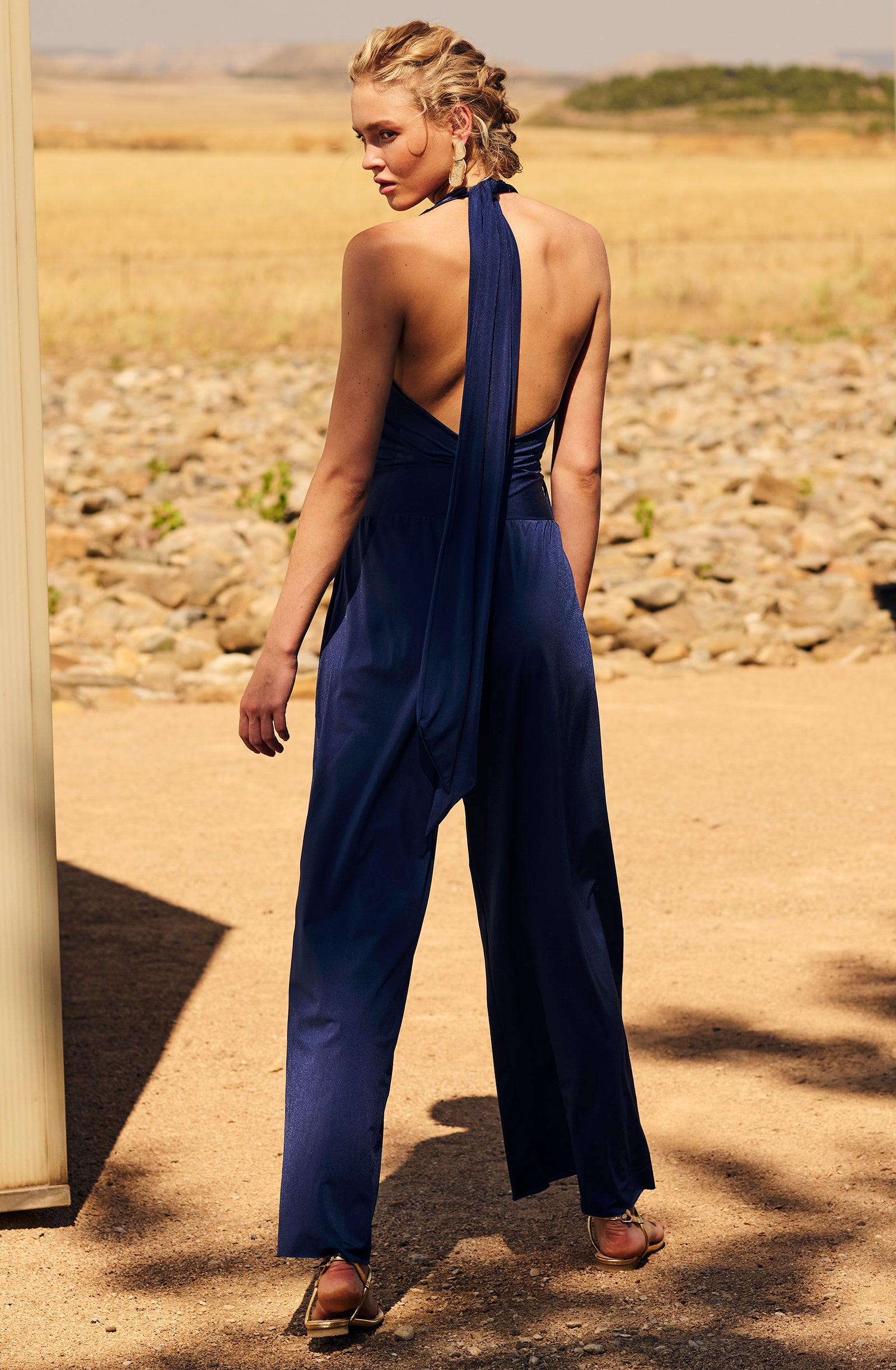 pain-de-sucre-nanni-navy-combinaison-pantalon-fluide-cache-c-ur-bretelles-multip image 2